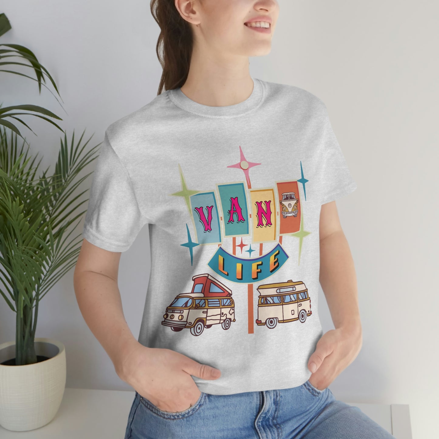 Retro Vanlife shirt, Van Life, Backroads,