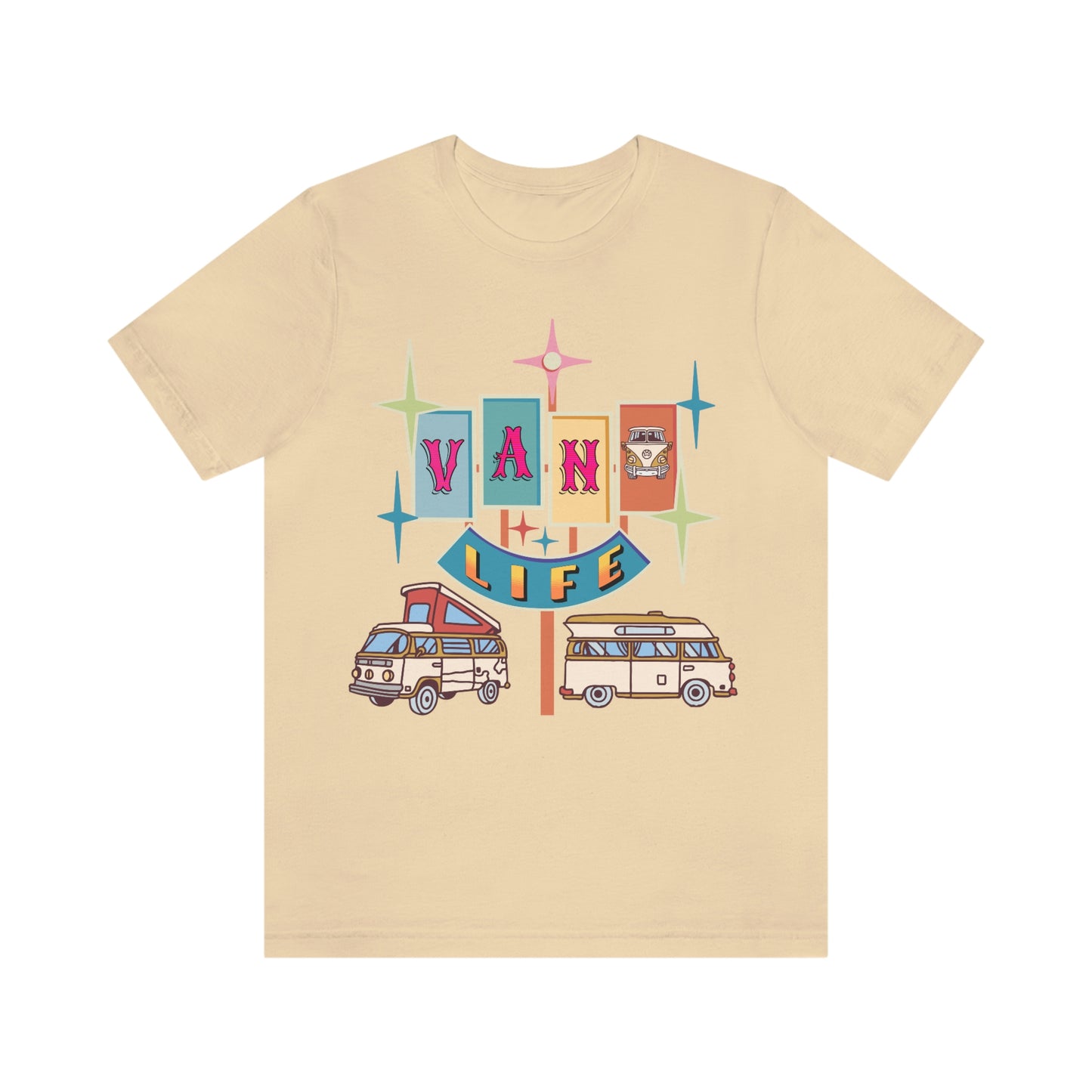 Retro Vanlife shirt, Van Life, Backroads,