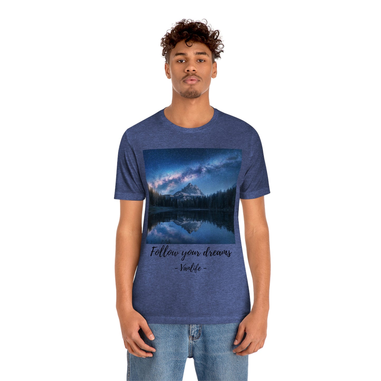 Follow Your Dreams, Vanlife, Mountains, Stars, Milkyway