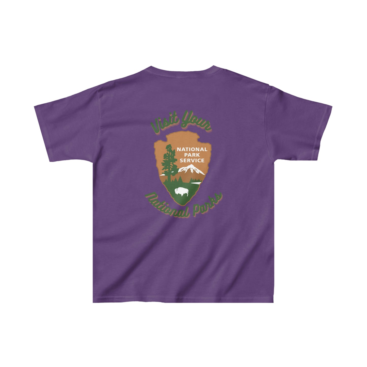 Youth - National Park Shirt, Yellowstone, Zion, Yosemite, Backroads