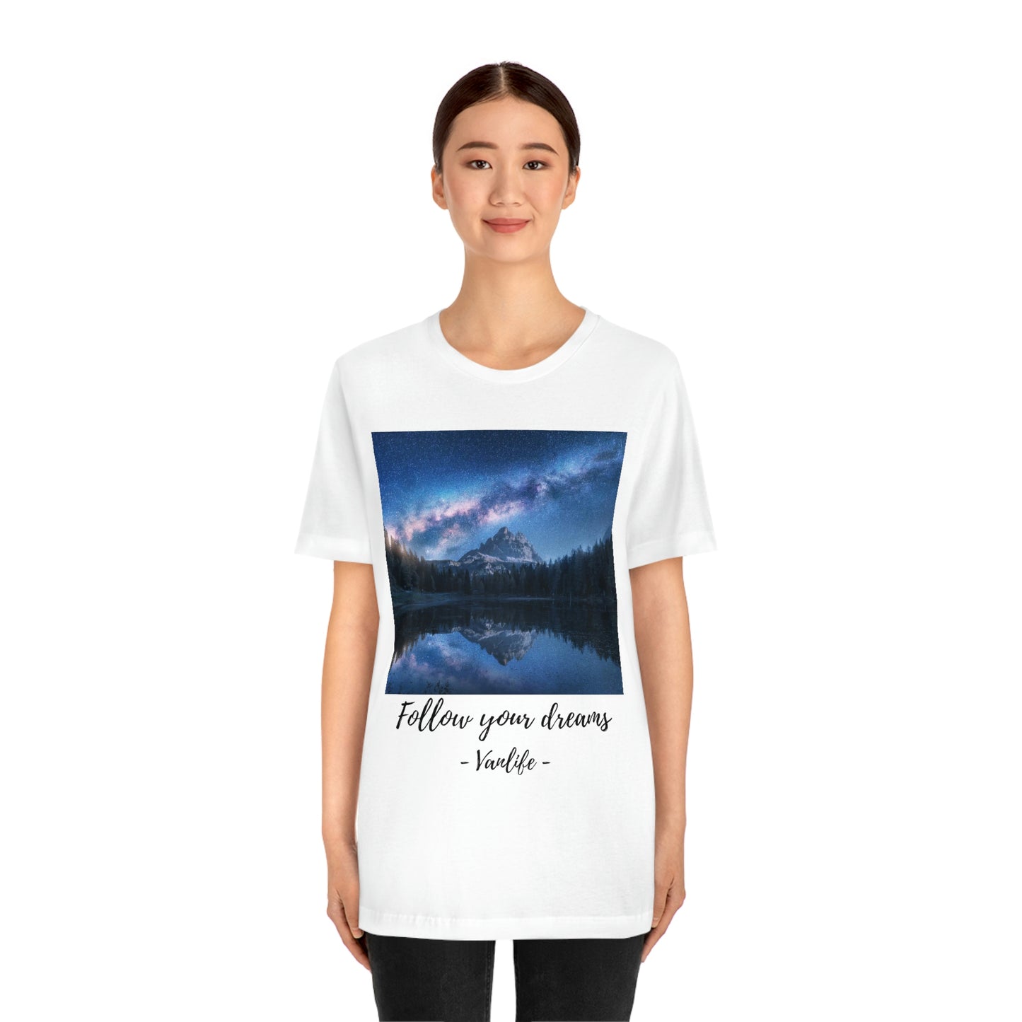 Follow Your Dreams, Vanlife, Mountains, Stars, Milkyway
