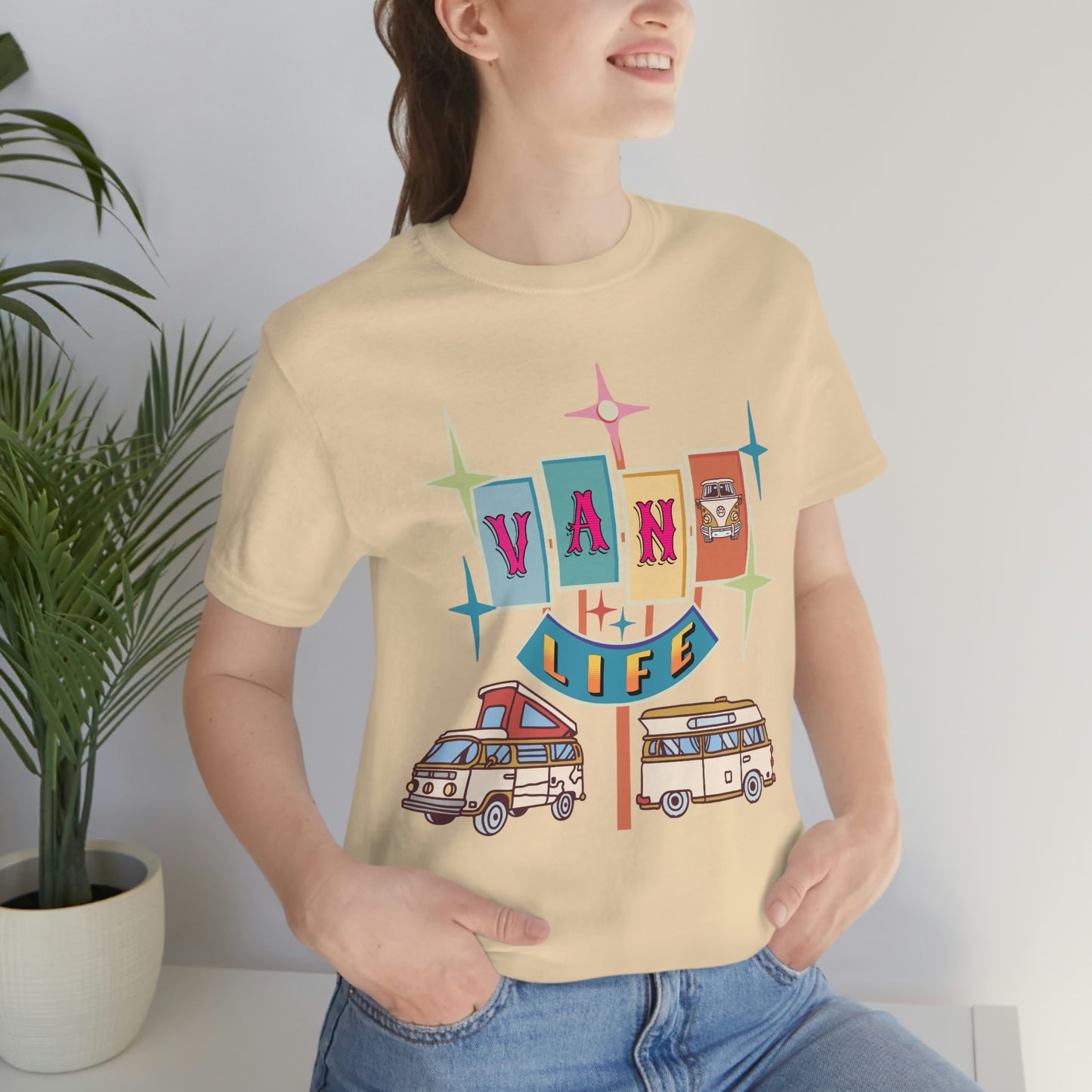 Retro Vanlife shirt, Van Life, Backroads,