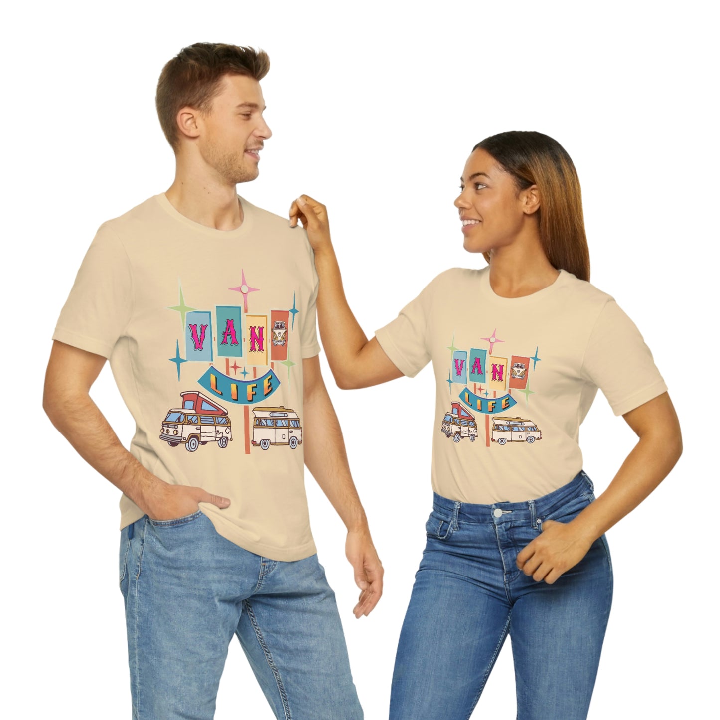 Retro Vanlife shirt, Van Life, Backroads,