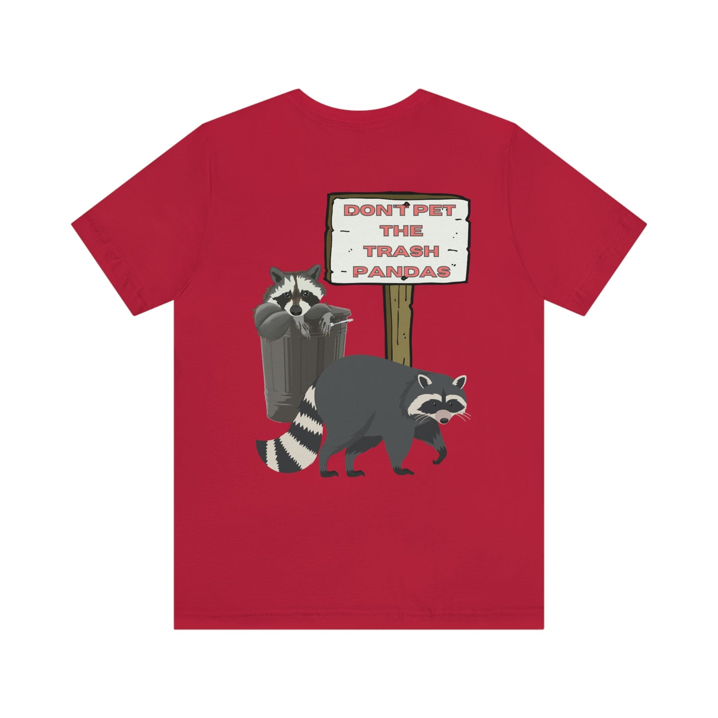 Racoon, Trash Panda, Shirt, Backroads