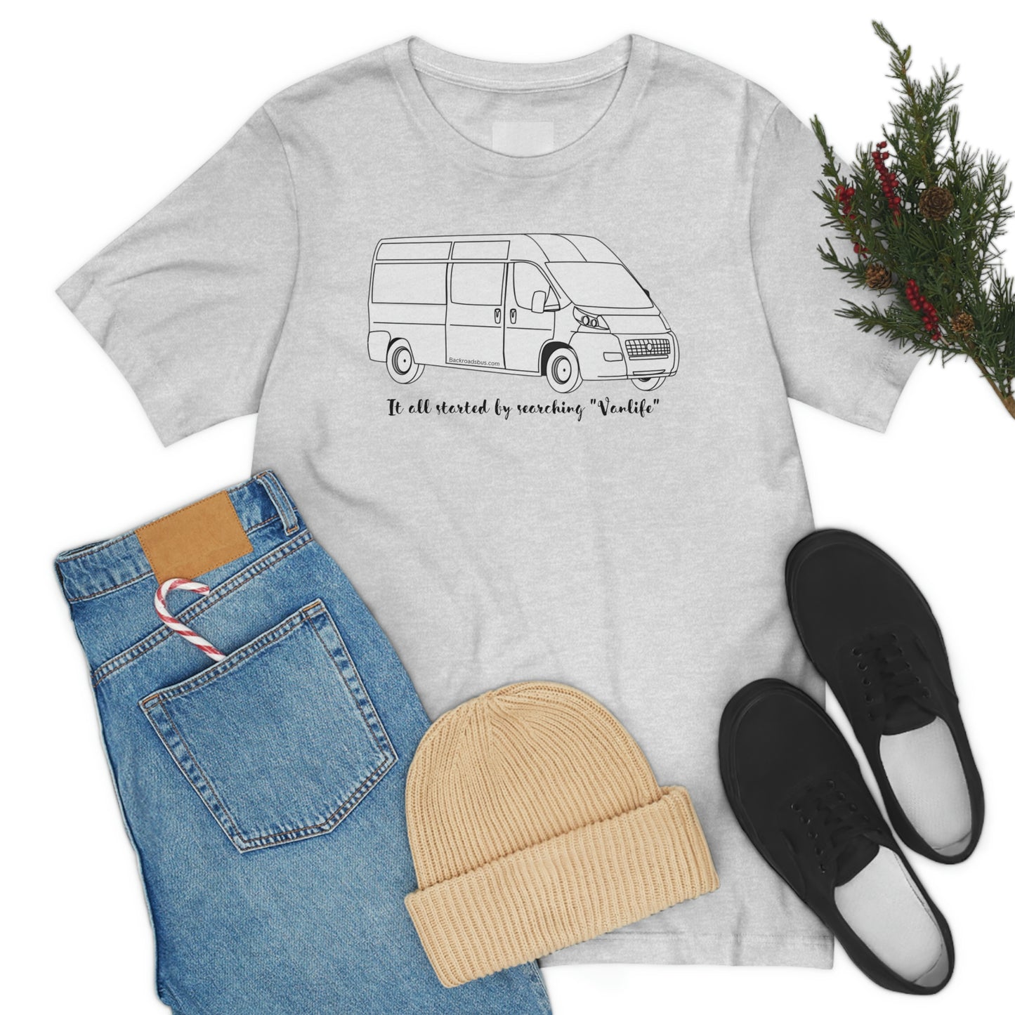 Vanlife Shirt, van life, bus life, backroads