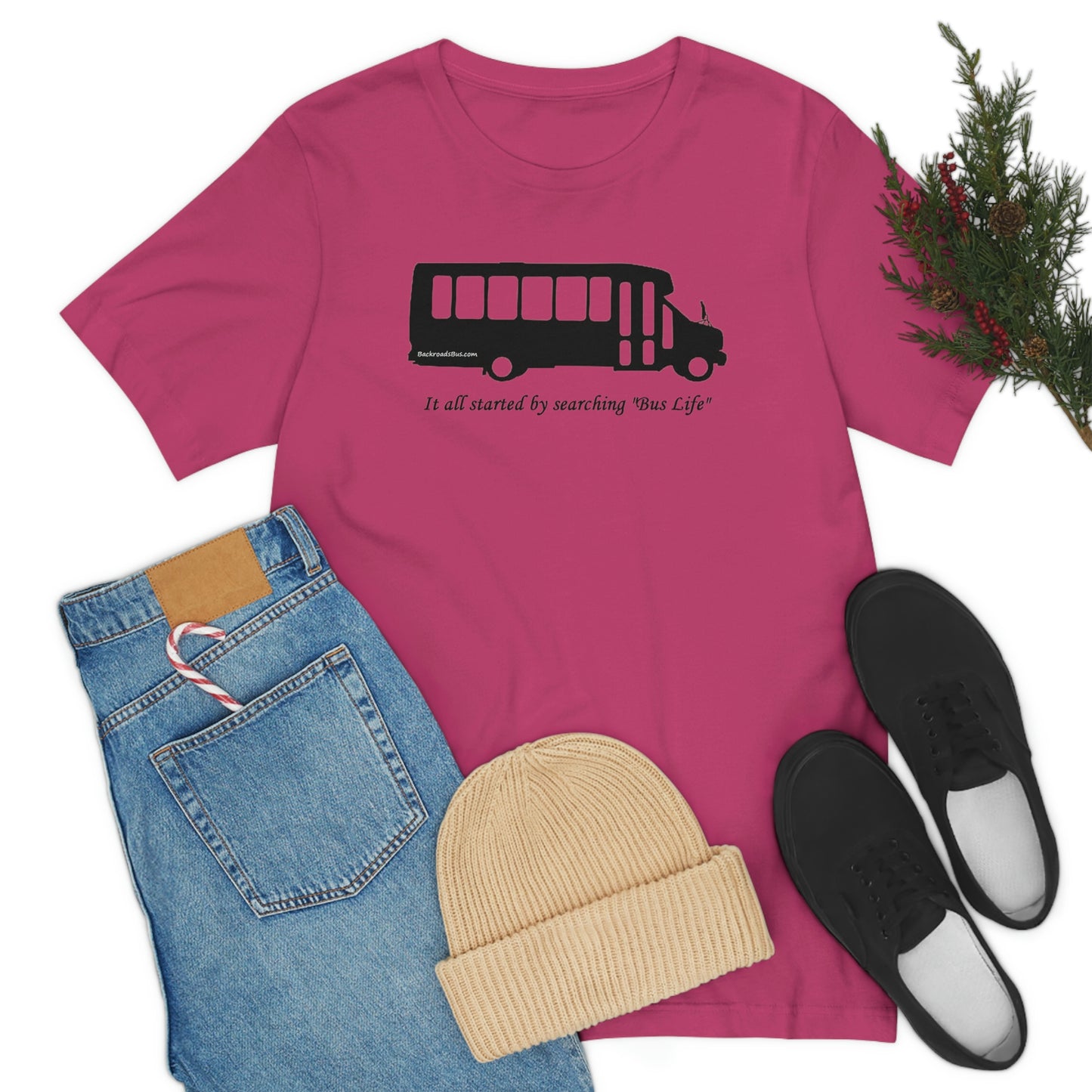 Bus Life Shirt, vanlife, backroads