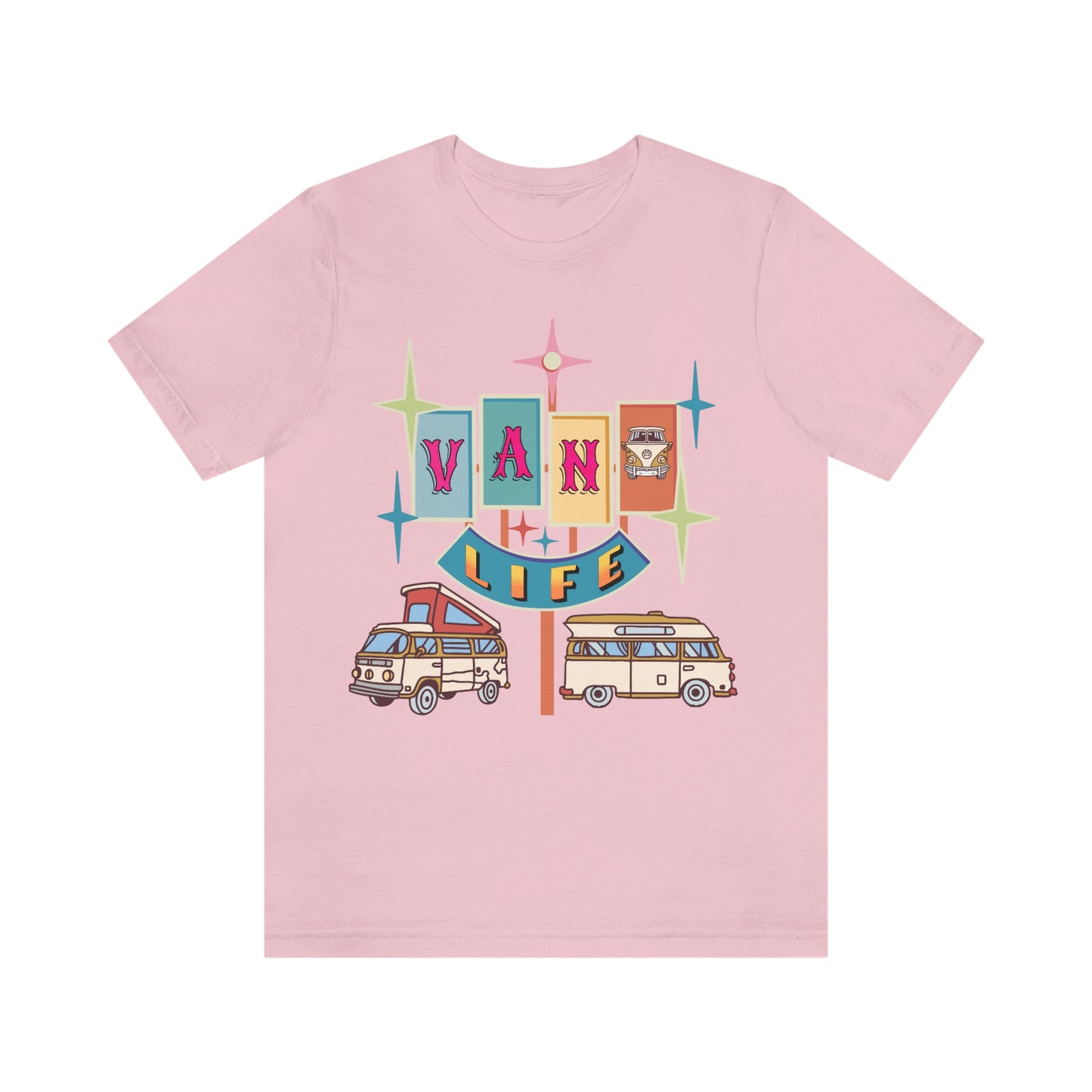 Retro Vanlife shirt, Van Life, Backroads,