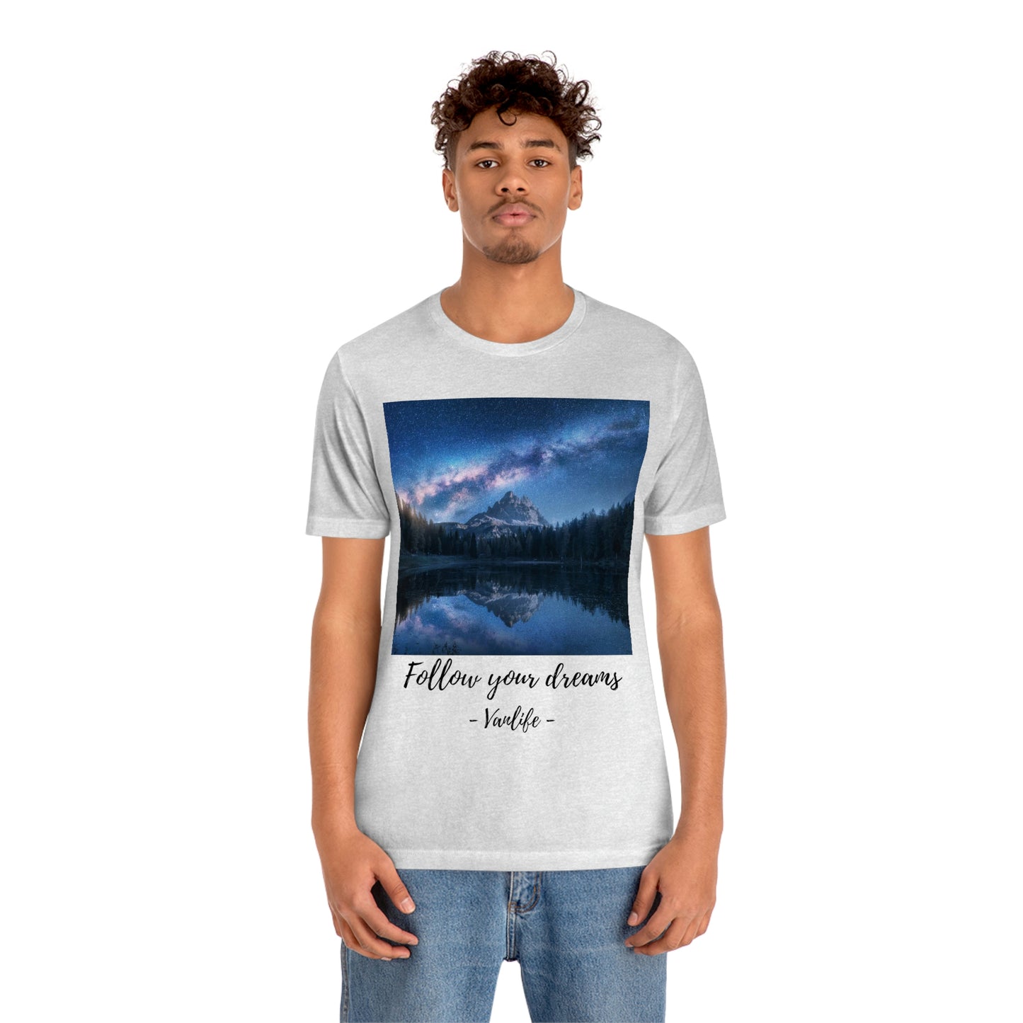 Follow Your Dreams, Vanlife, Mountains, Stars, Milkyway