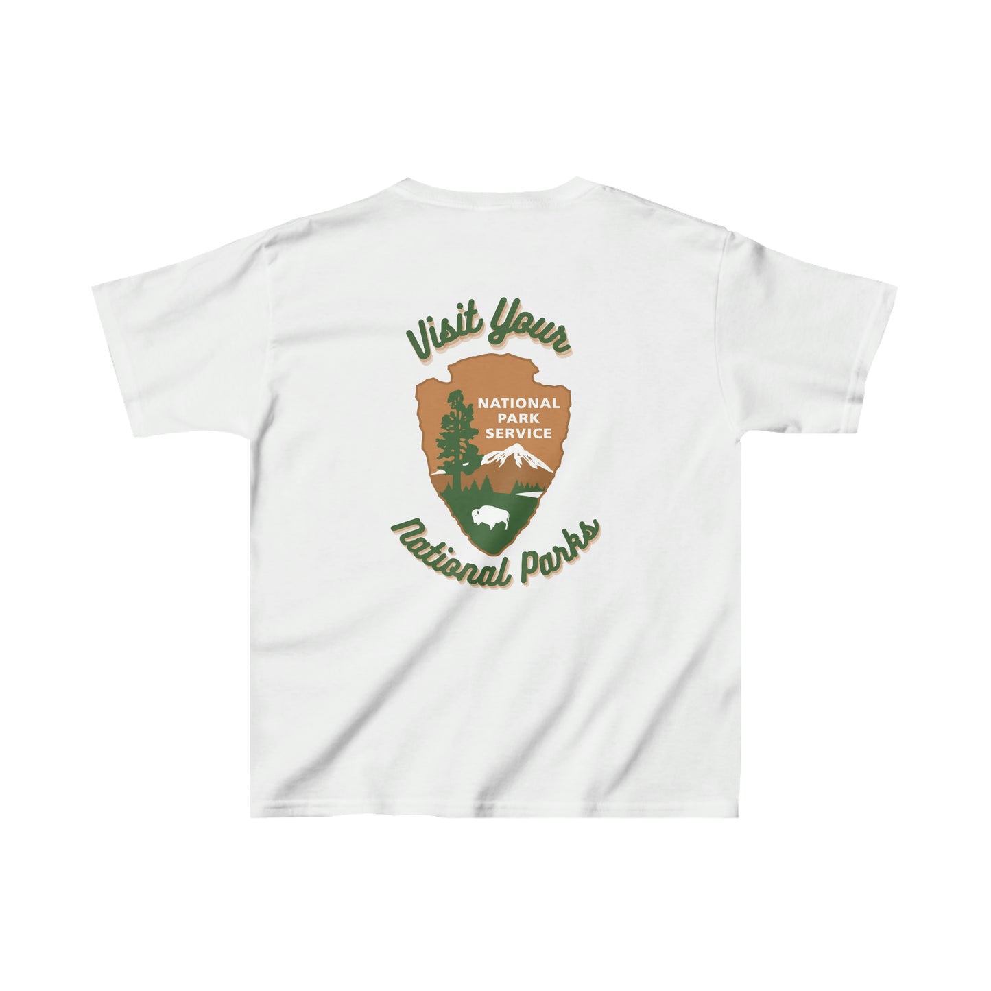 Youth - National Park Shirt, Yellowstone, Zion, Yosemite, Backroads