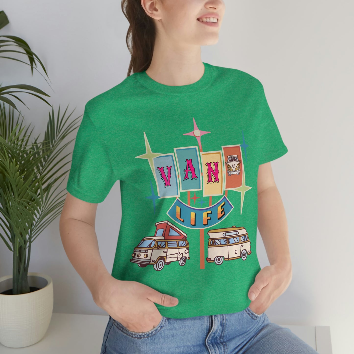 Retro Vanlife shirt, Van Life, Backroads,