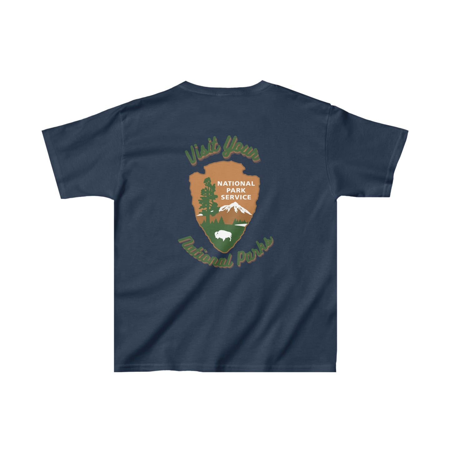 Youth - National Park Shirt, Yellowstone, Zion, Yosemite, Backroads