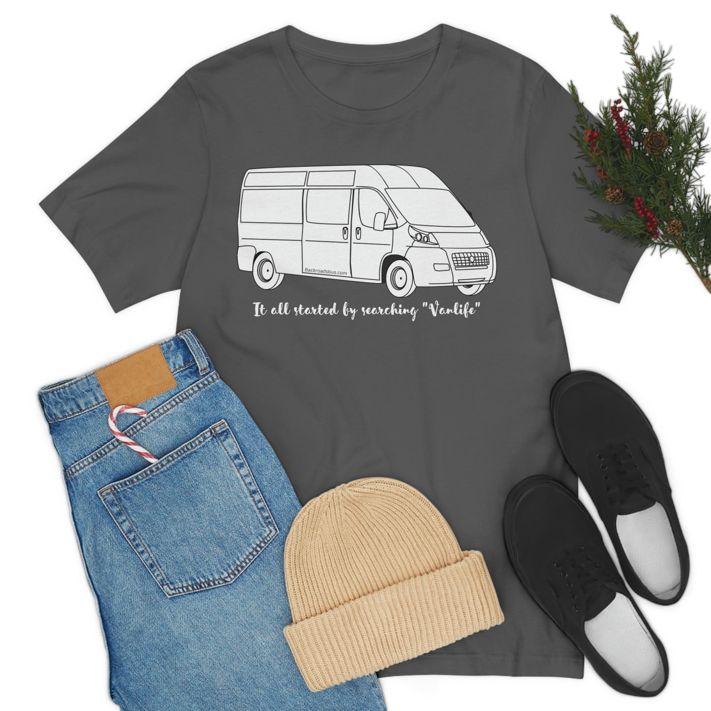 Vanlife Shirt, van life, bus life, backroads