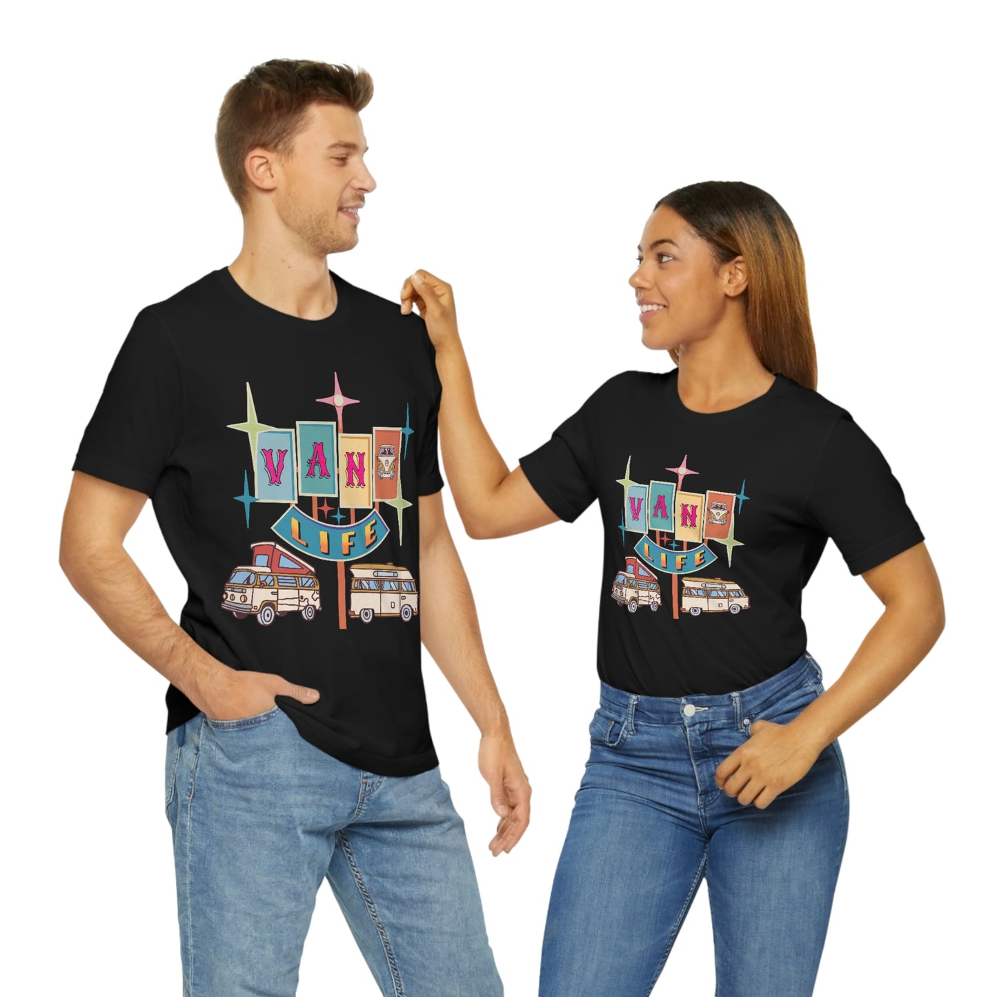 Retro Vanlife shirt, Van Life, Backroads,