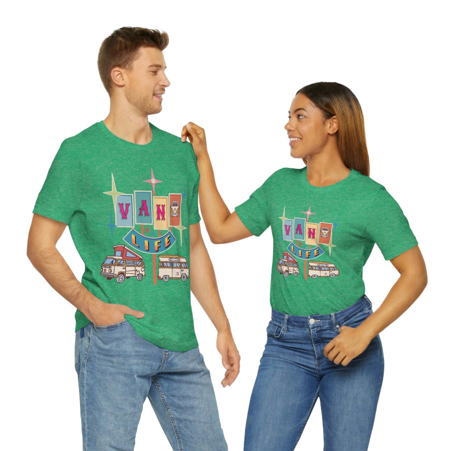 Retro Vanlife shirt, Van Life, Backroads,