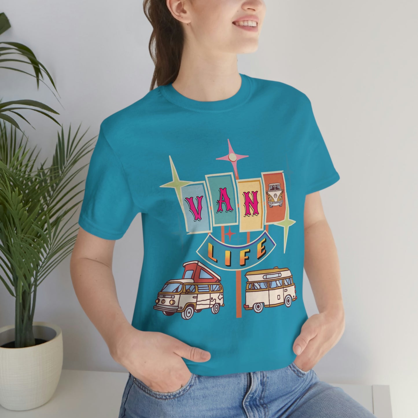 Retro Vanlife shirt, Van Life, Backroads,