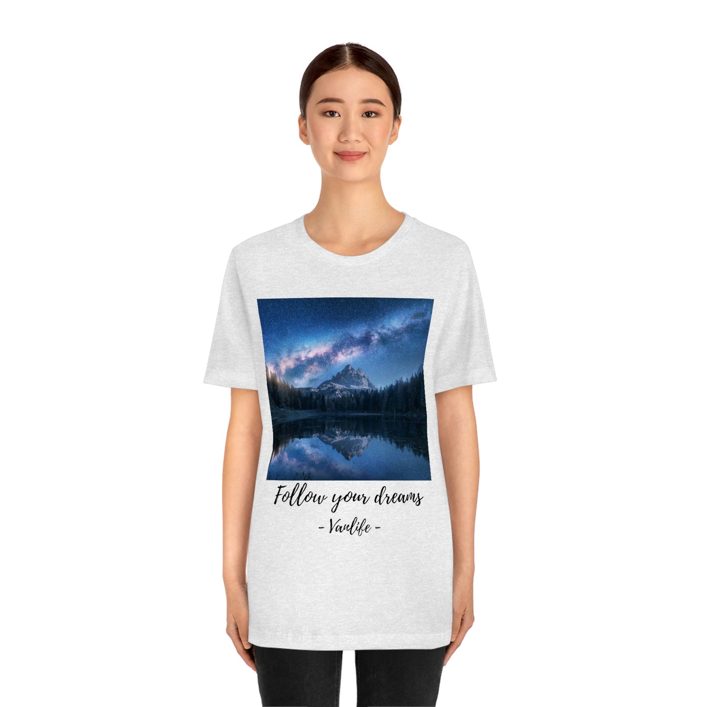 Follow Your Dreams, Vanlife, Mountains, Stars, Milkyway