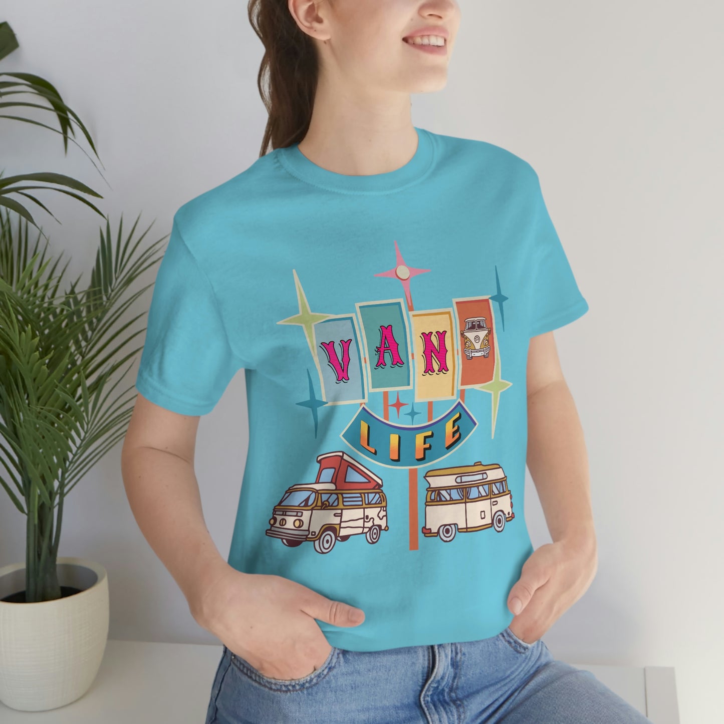 Retro Vanlife shirt, Van Life, Backroads,