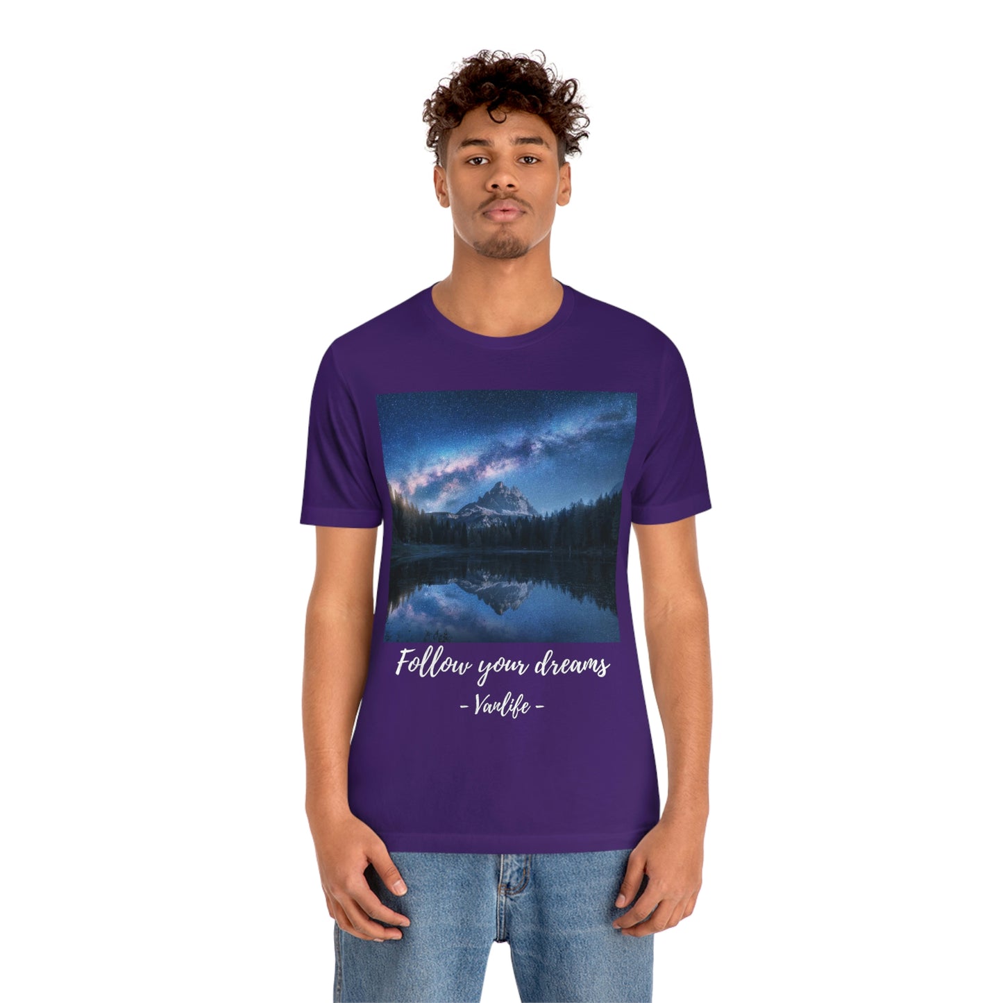 Follow Your Dreams, Vanlife, Mountains, Stars, Milkyway