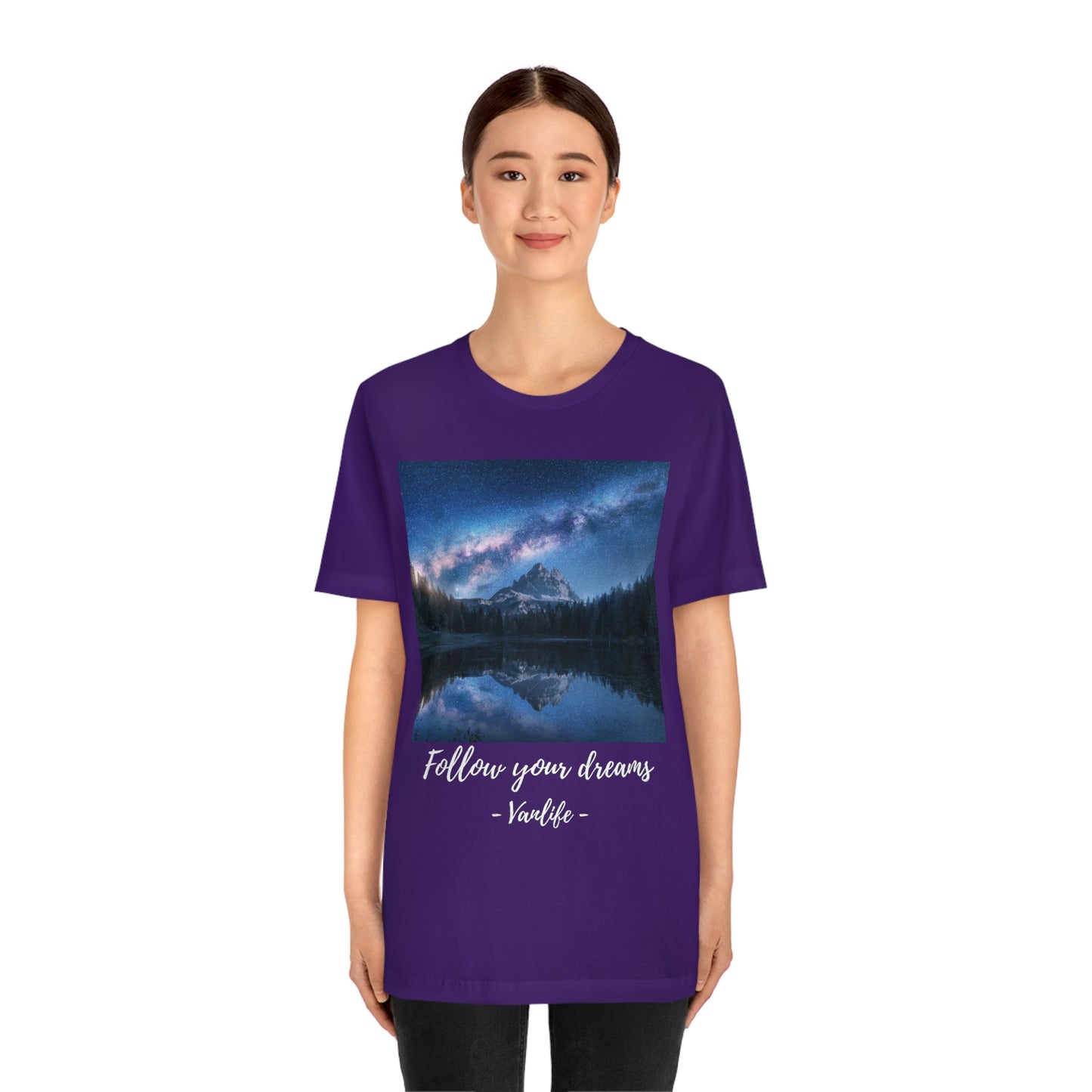 Follow Your Dreams, Vanlife, Mountains, Stars, Milkyway