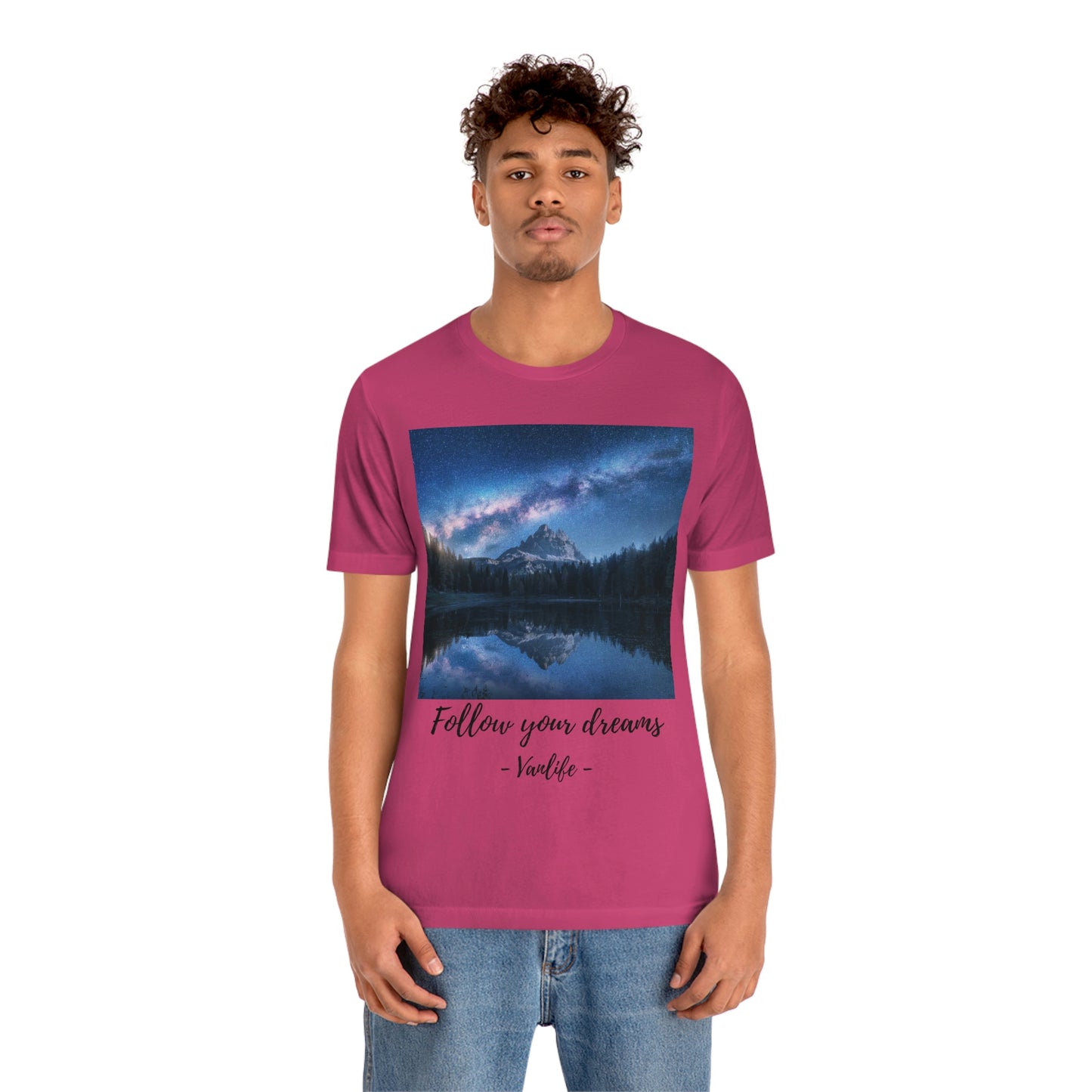 Follow Your Dreams, Vanlife, Mountains, Stars, Milkyway