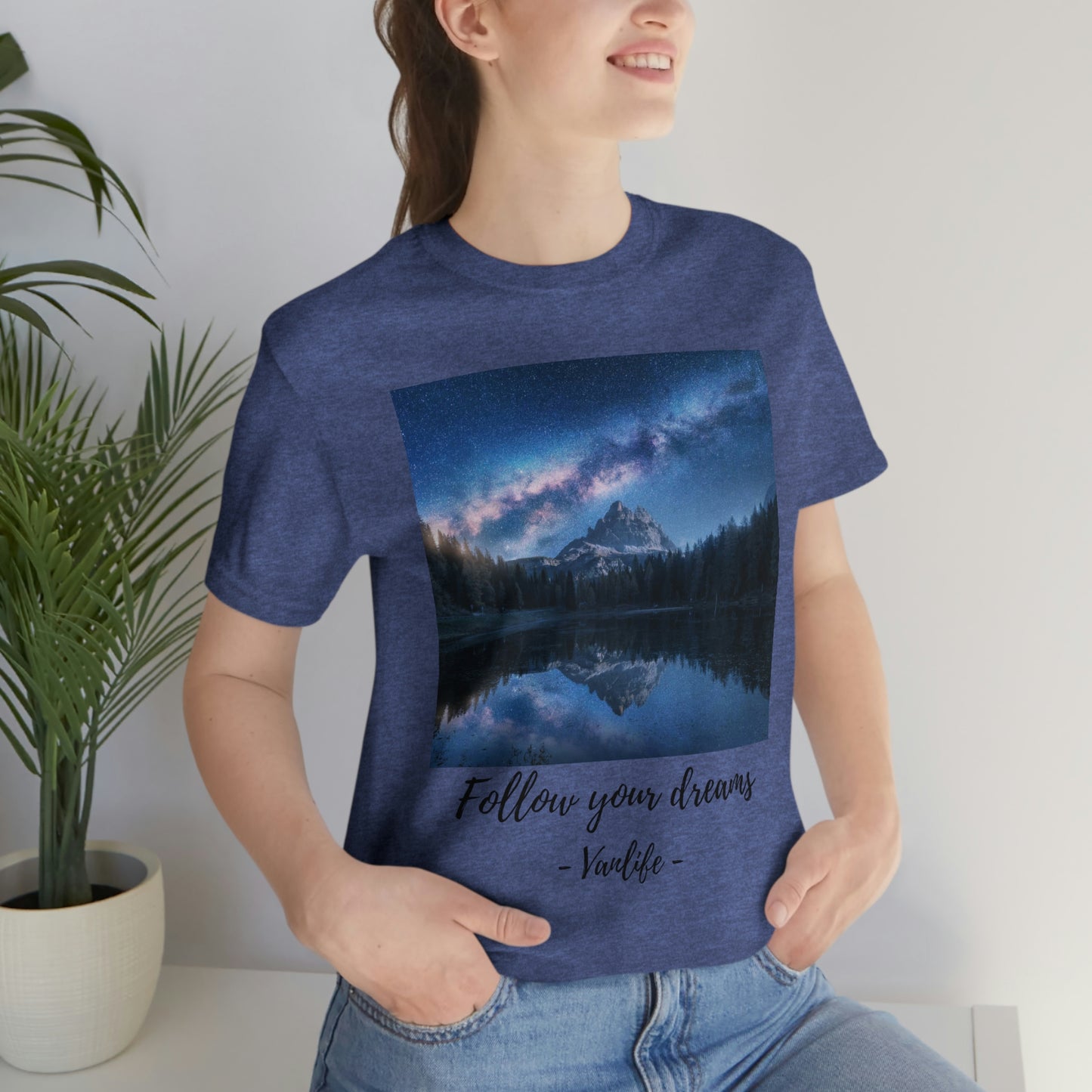 Follow Your Dreams, Vanlife, Mountains, Stars, Milkyway