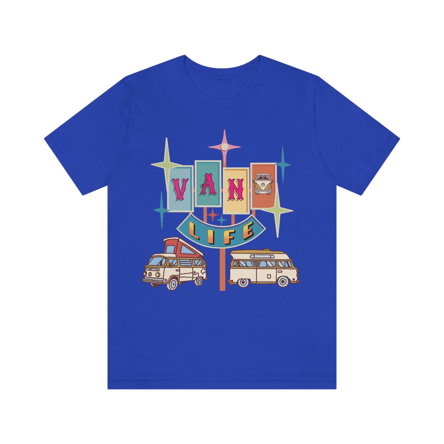 Retro Vanlife shirt, Van Life, Backroads,