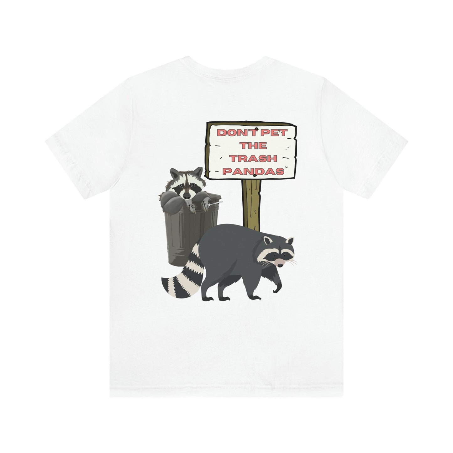 Racoon, Trash Panda, Shirt, Backroads