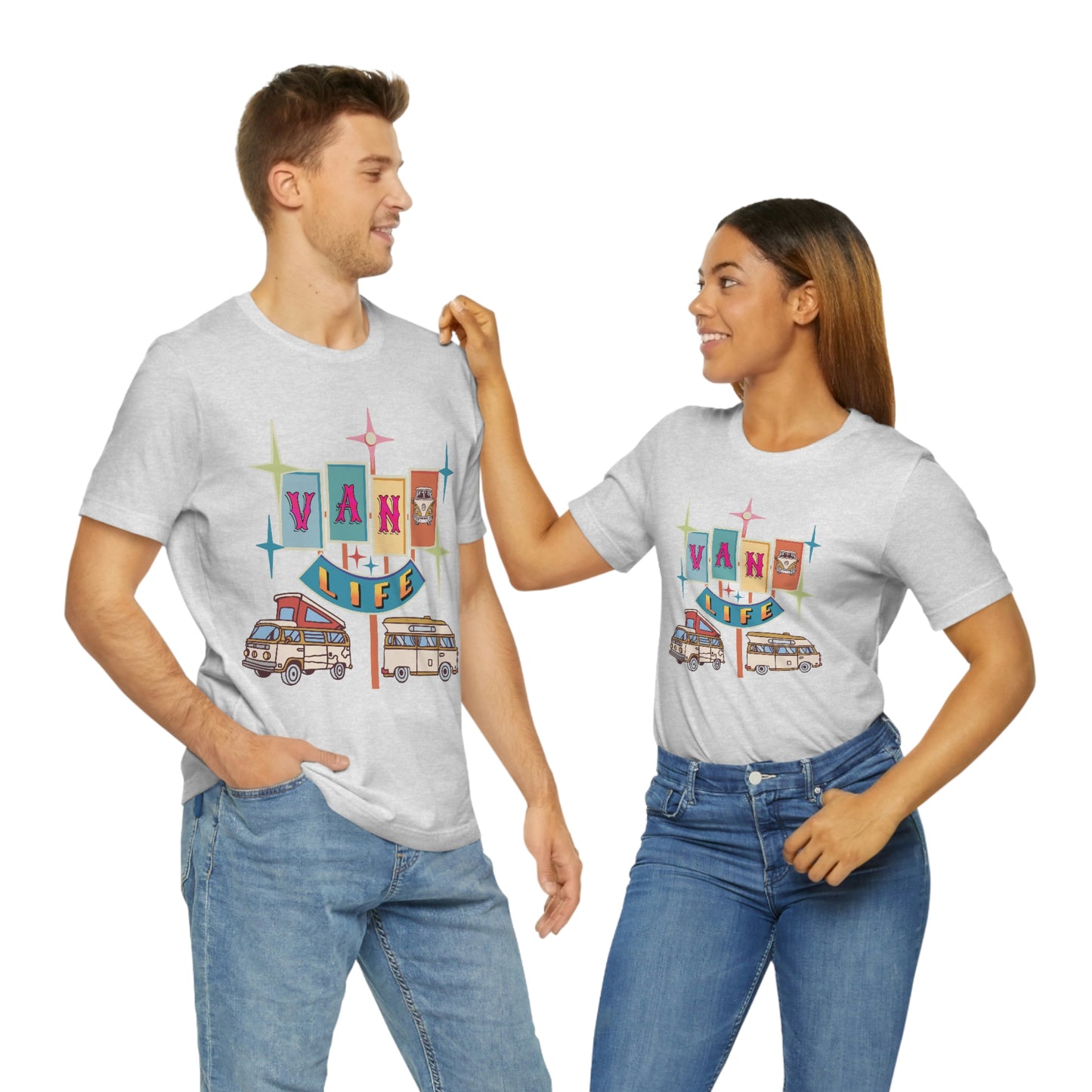 Retro Vanlife shirt, Van Life, Backroads,