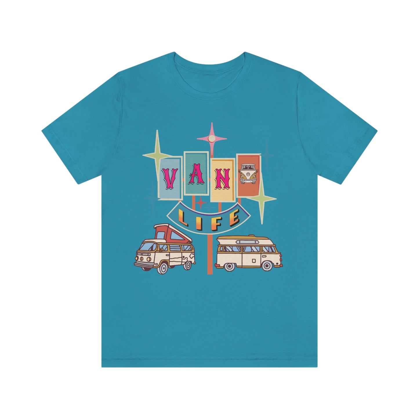 Retro Vanlife shirt, Van Life, Backroads,