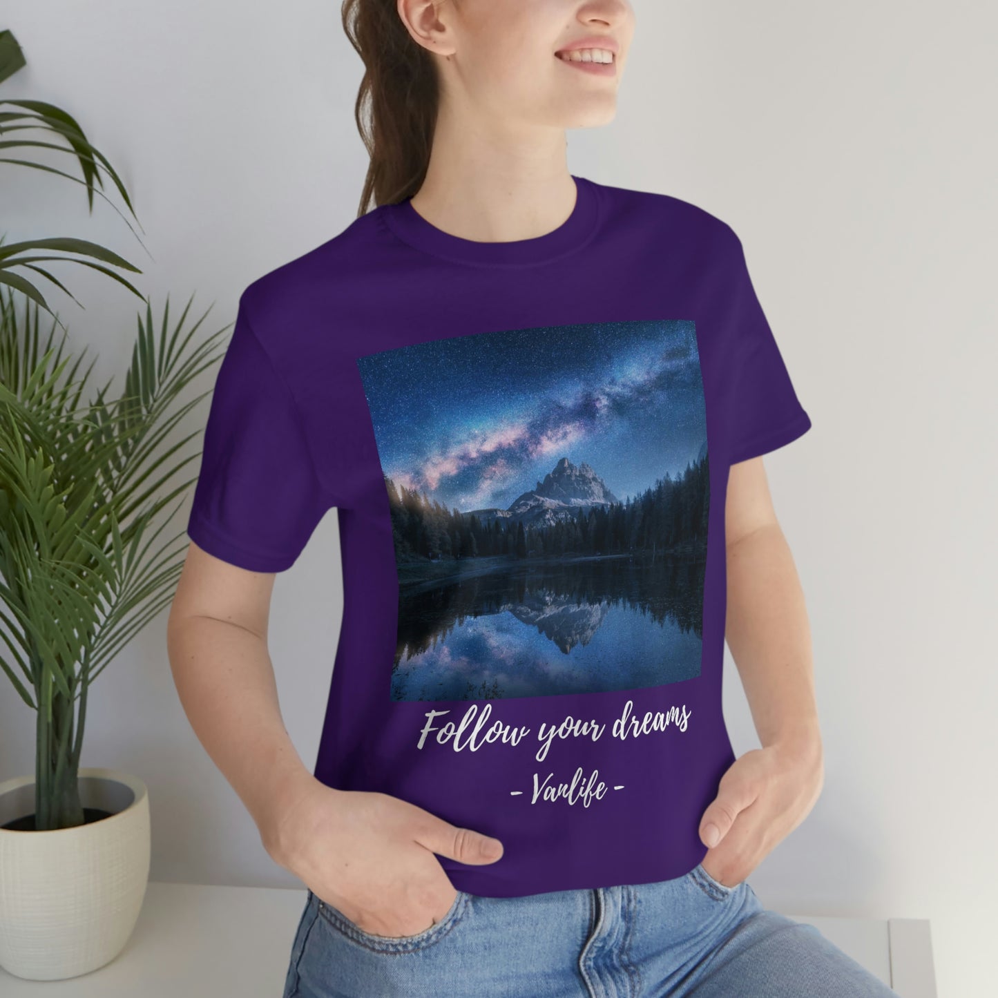 Follow Your Dreams, Vanlife, Mountains, Stars, Milkyway