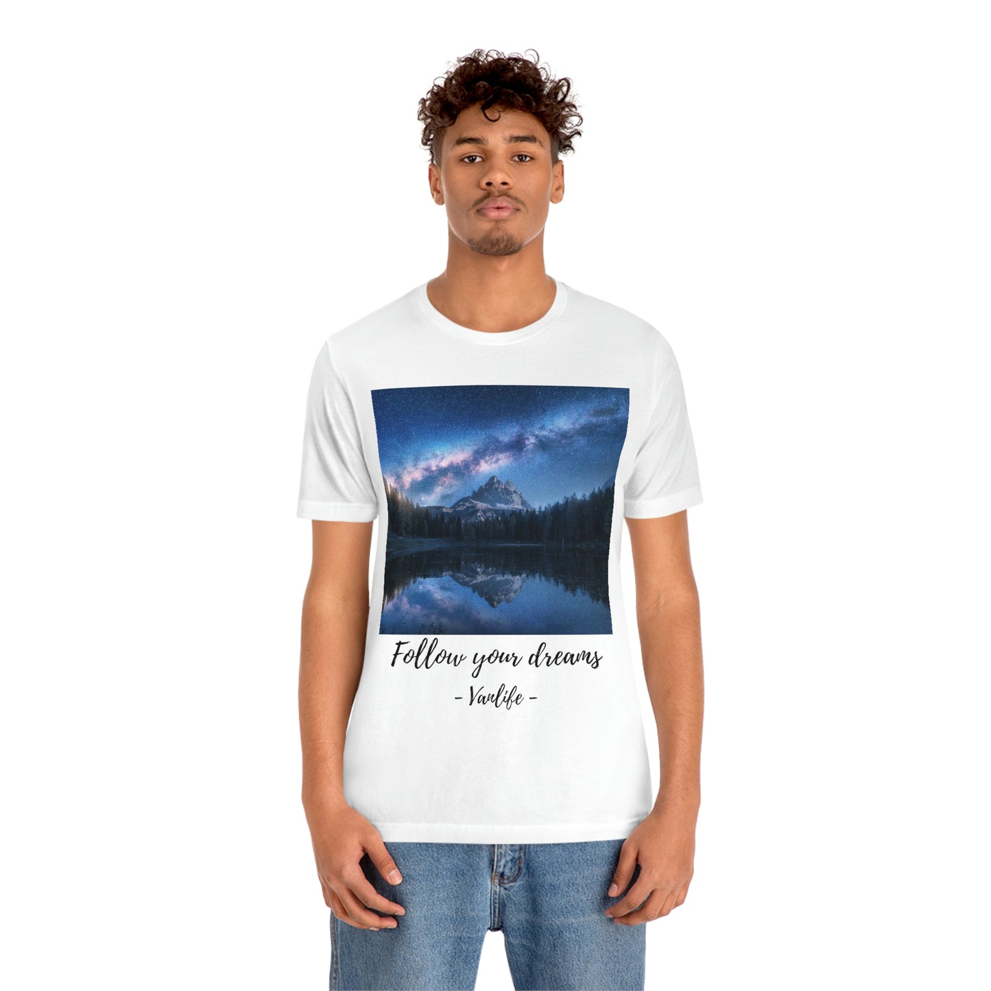 Follow Your Dreams, Vanlife, Mountains, Stars, Milkyway
