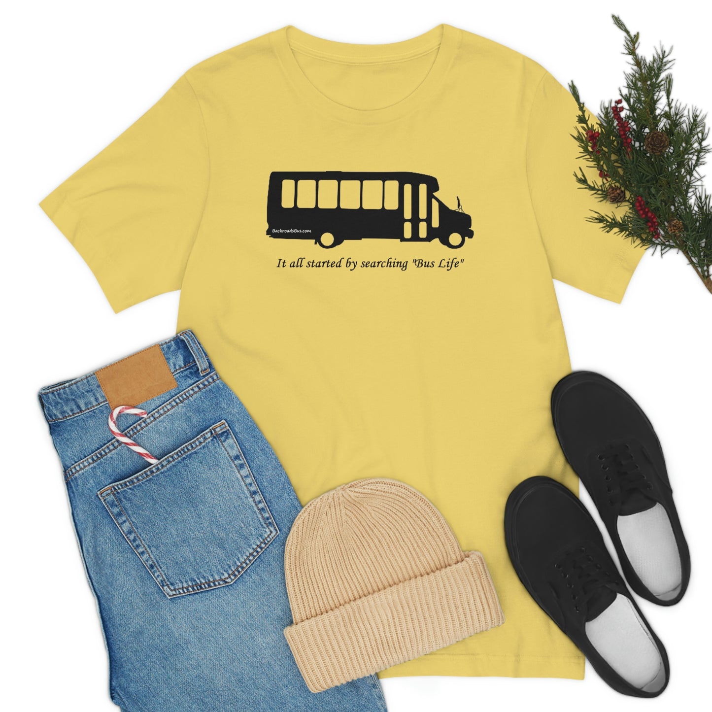 Bus Life Shirt, vanlife, backroads