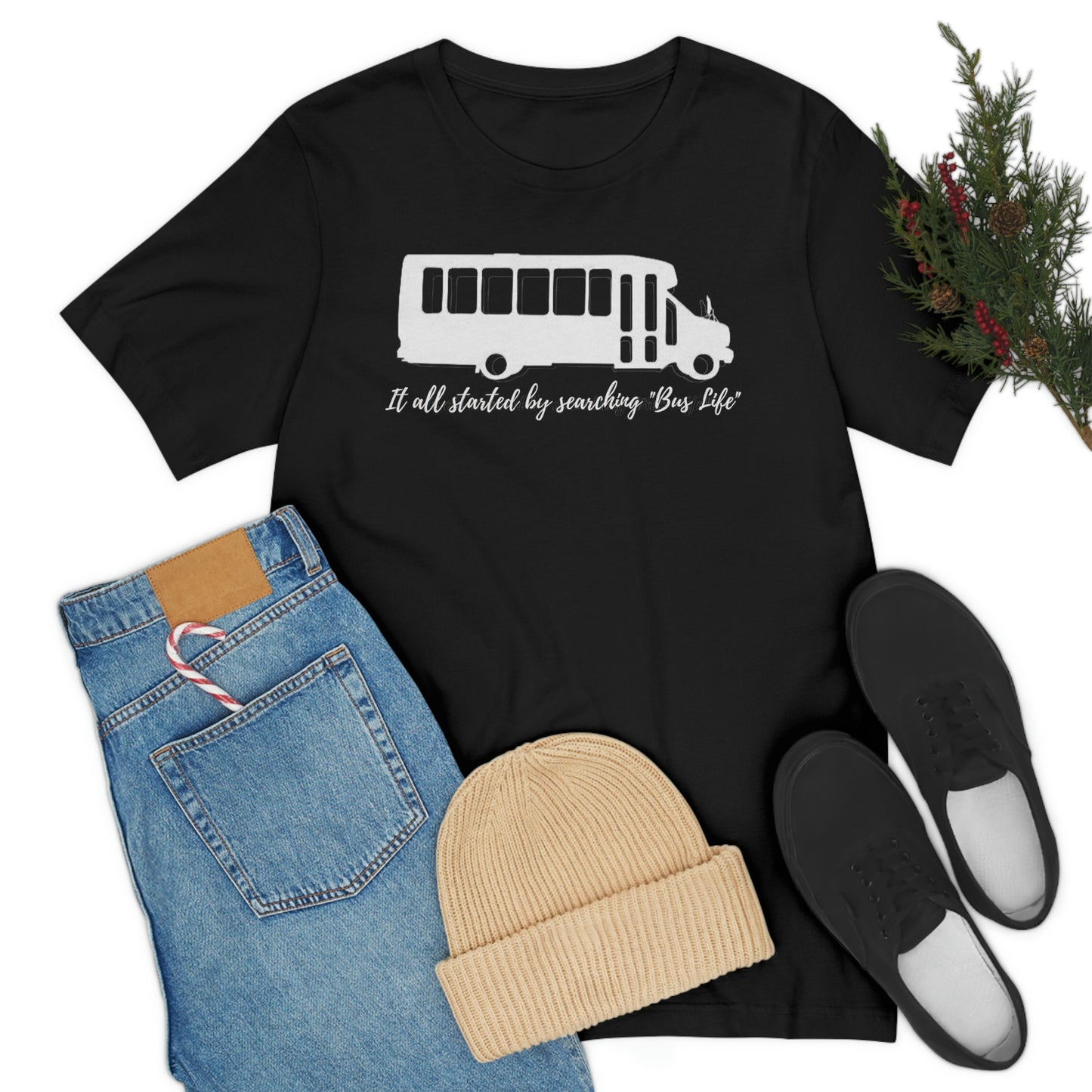 Bus Life Shirt, vanlife, backroads
