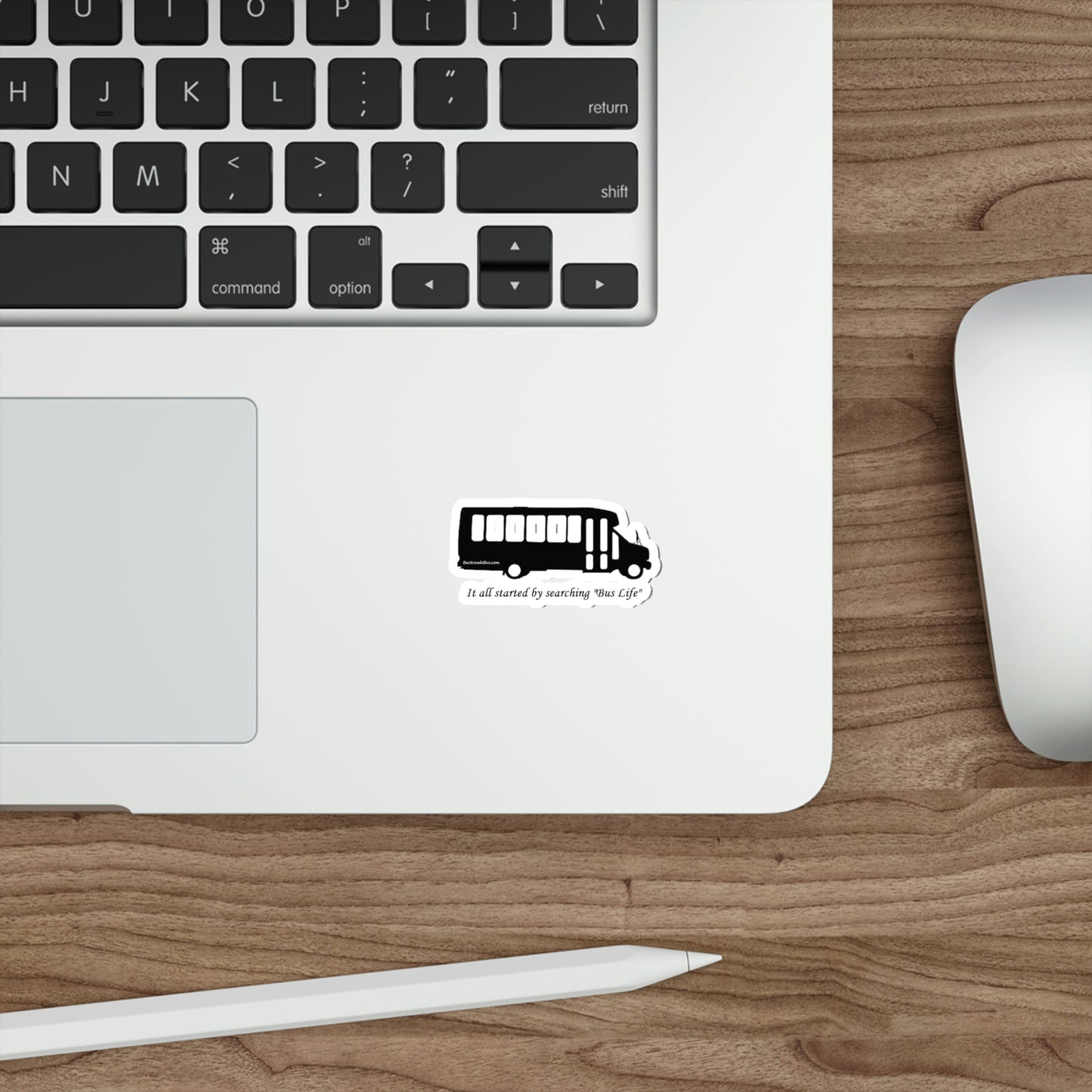 Bus Life, Backroads Bus Sticker, Vanlife, Decal