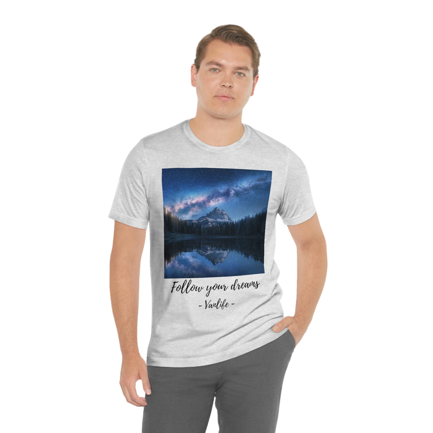Follow Your Dreams, Vanlife, Mountains, Stars, Milkyway