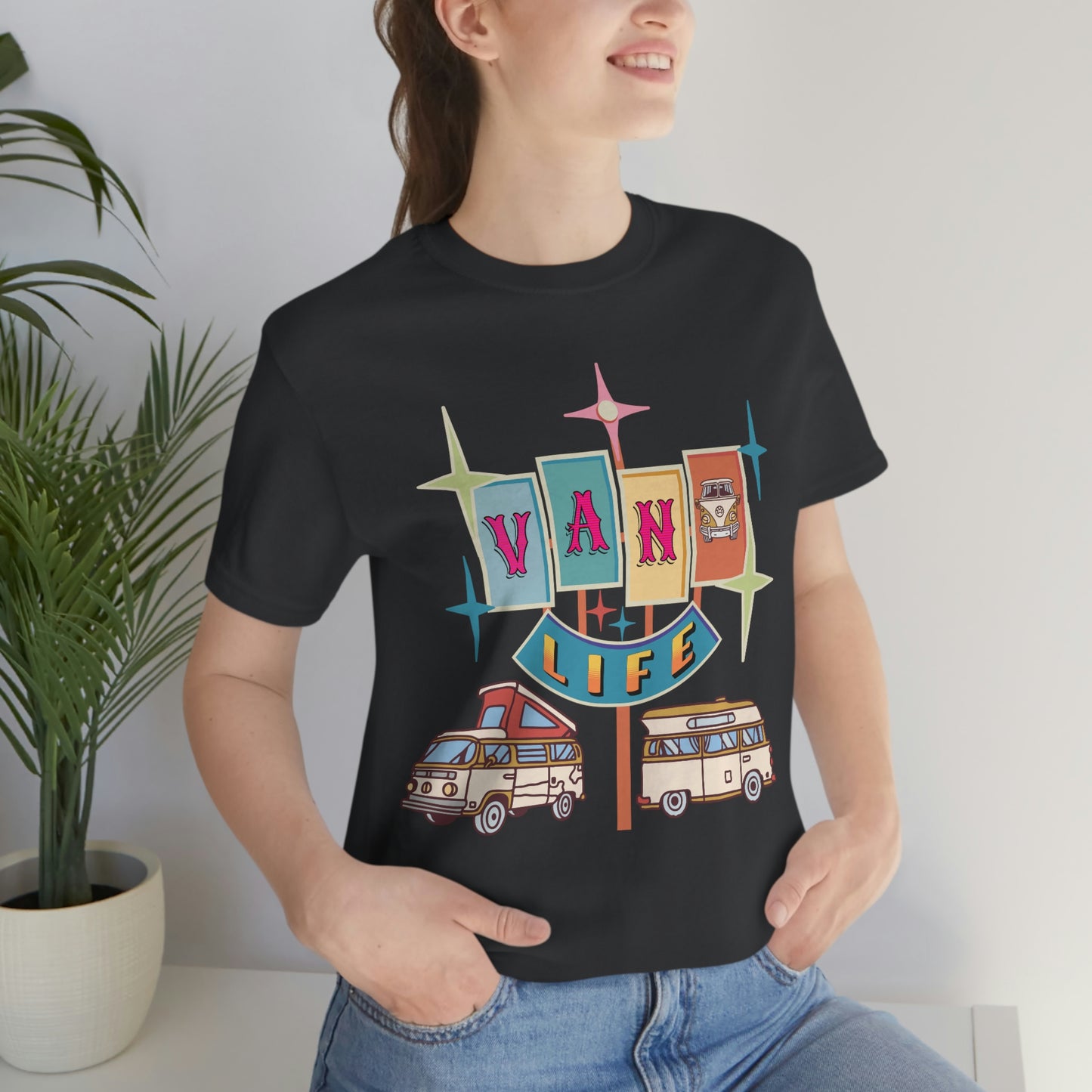 Retro Vanlife shirt, Van Life, Backroads,