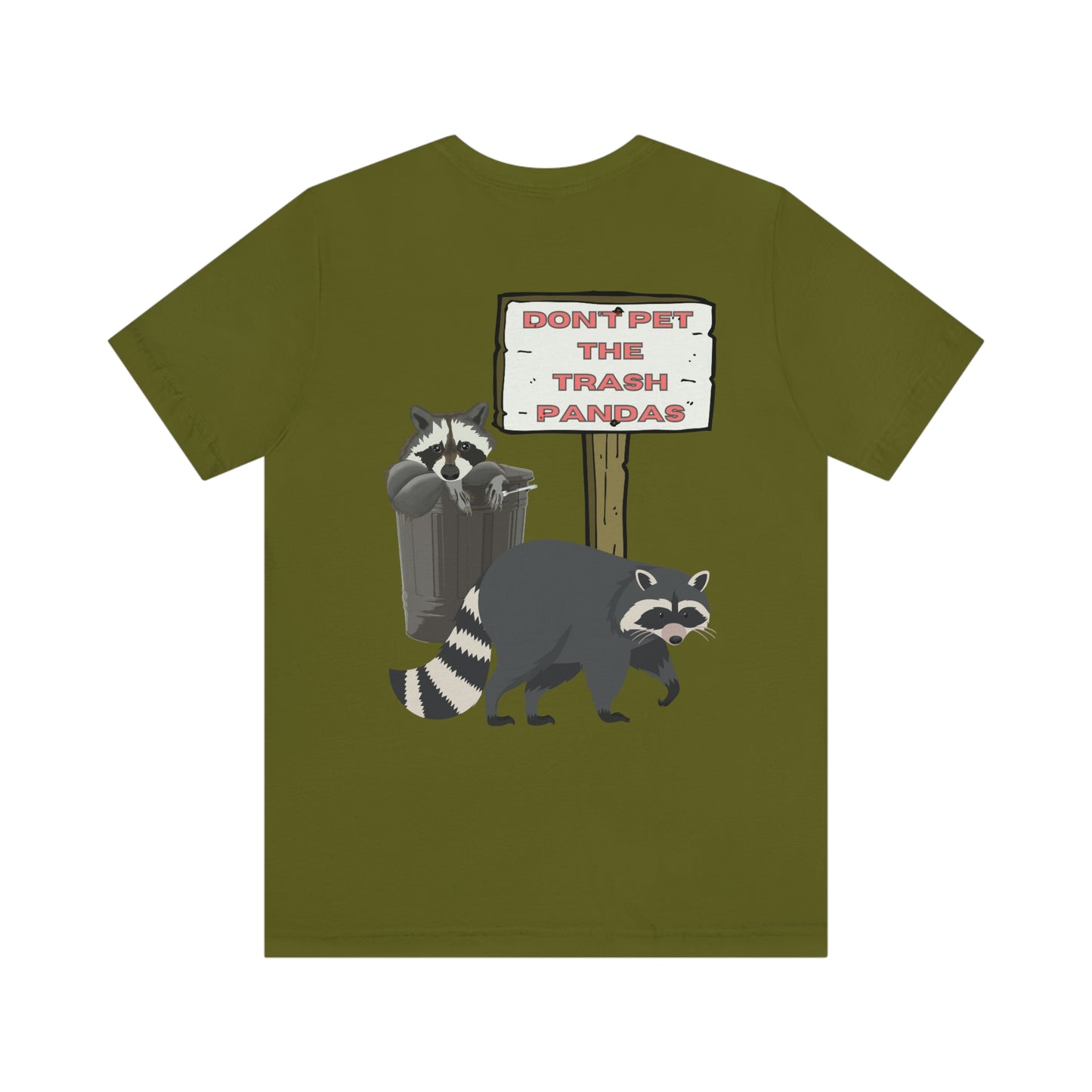Racoon, Trash Panda, Shirt, Backroads