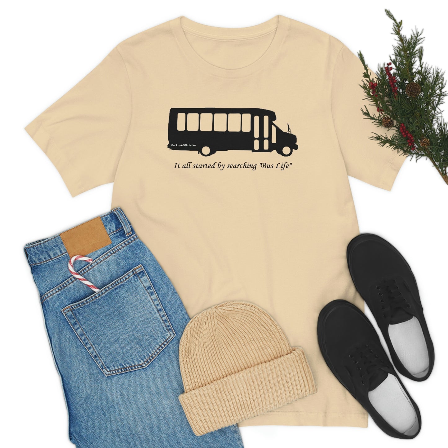 Bus Life Shirt, vanlife, backroads