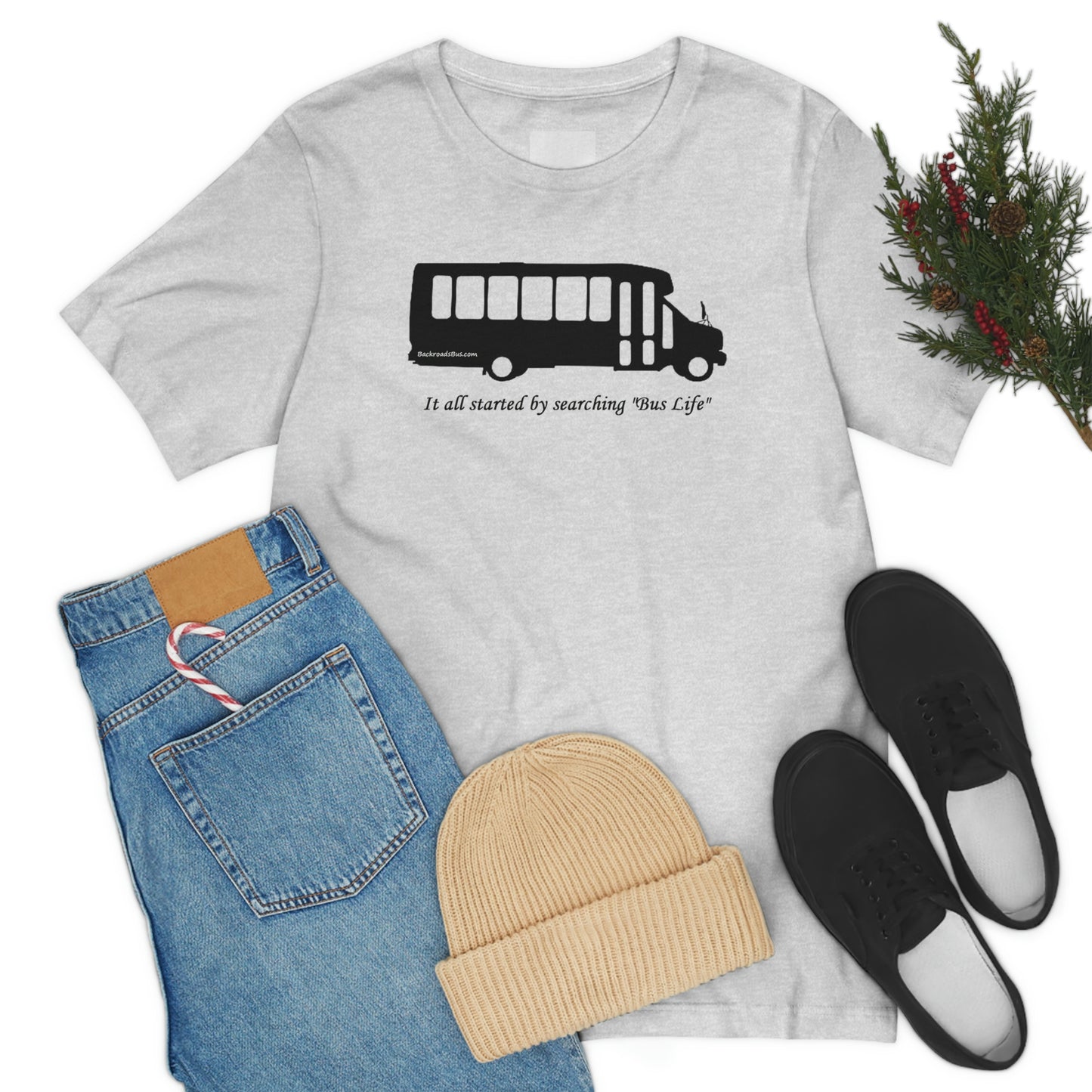 Bus Life Shirt, vanlife, backroads
