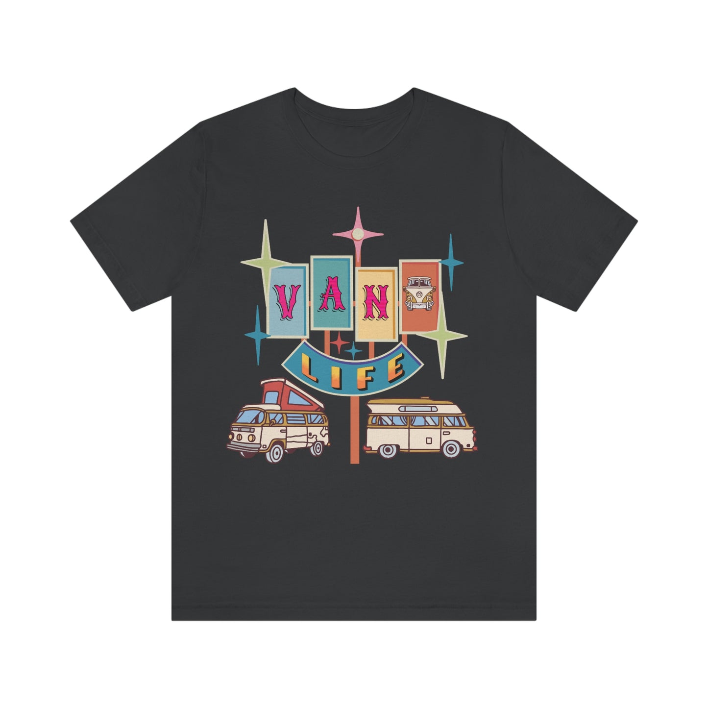 Retro Vanlife shirt, Van Life, Backroads,