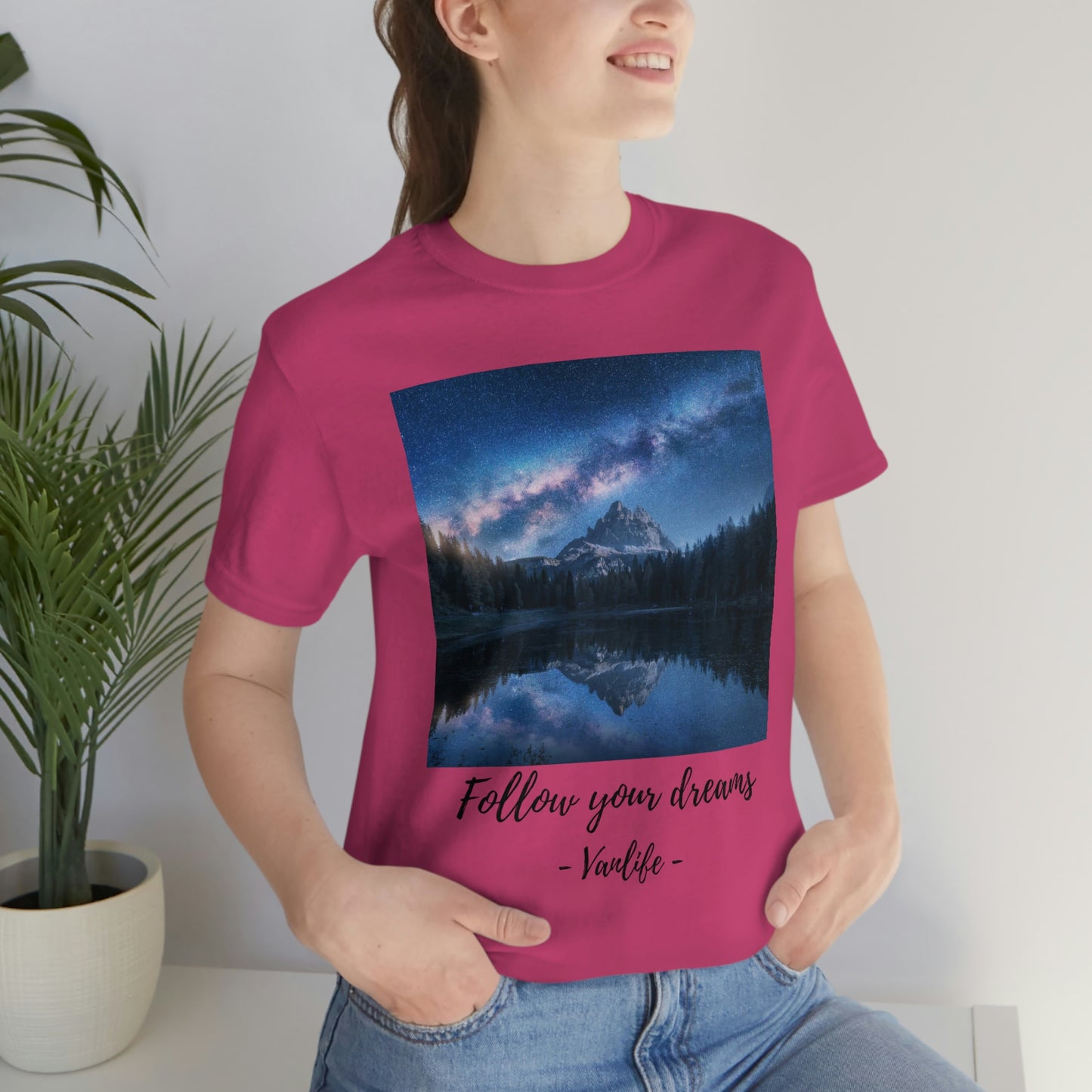 Follow Your Dreams, Vanlife, Mountains, Stars, Milkyway