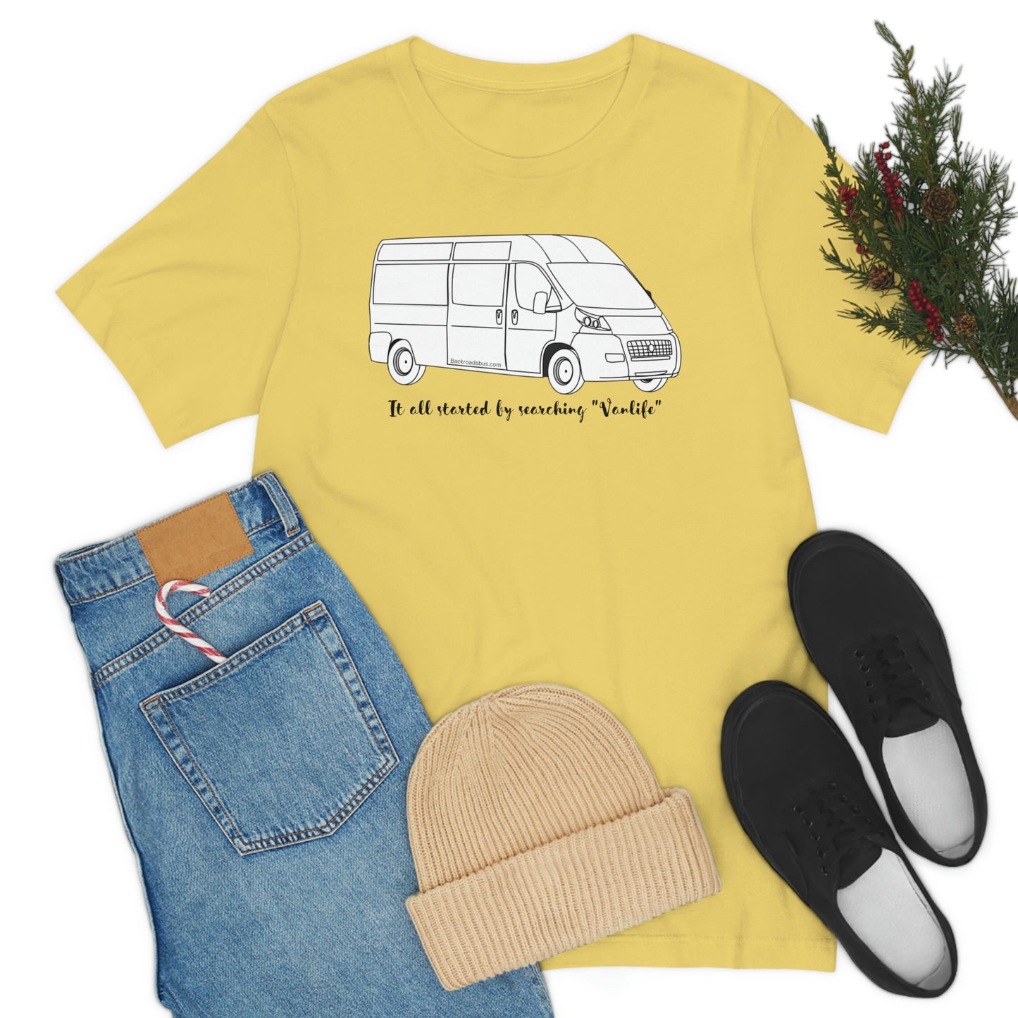 Vanlife Shirt, van life, bus life, backroads