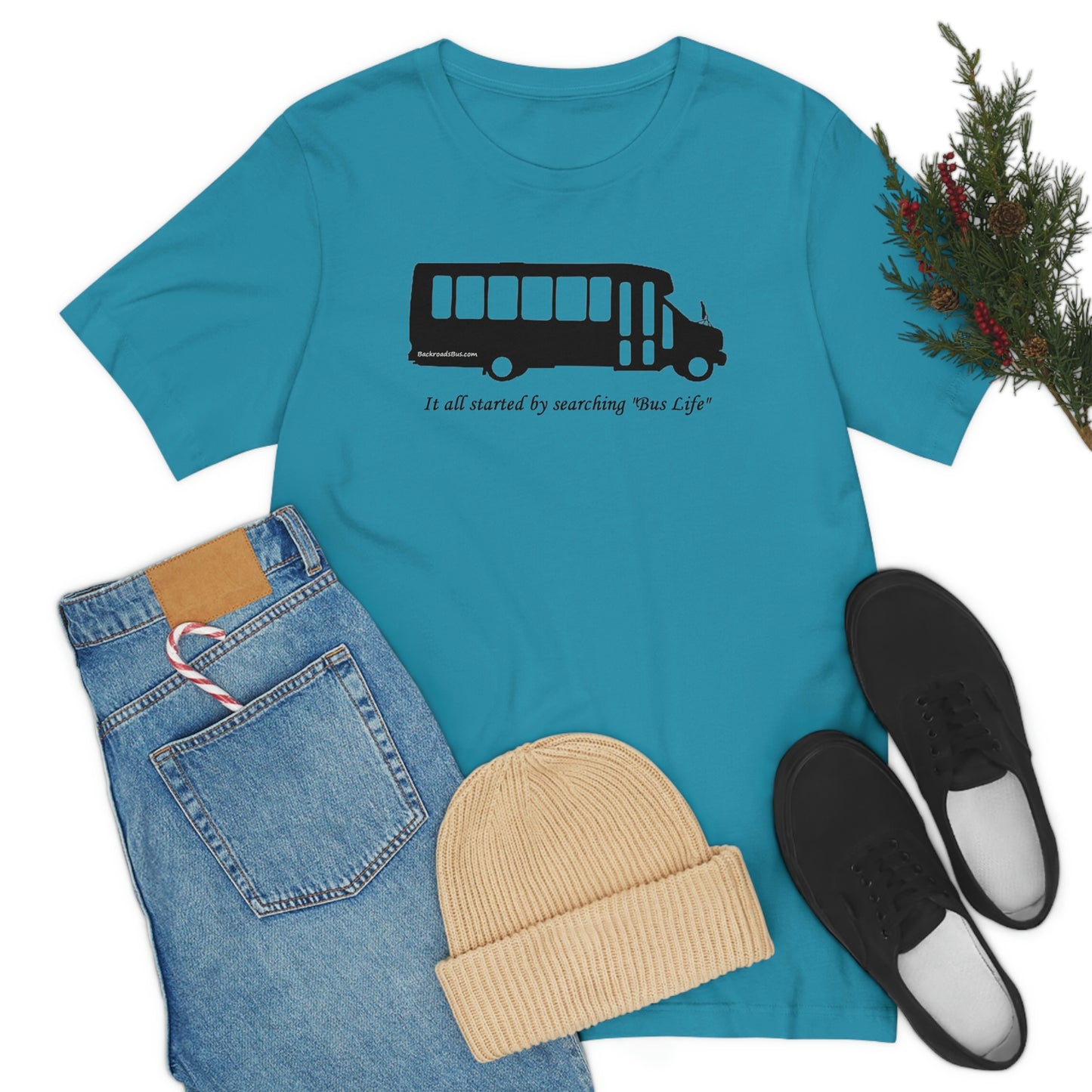 Bus Life Shirt, vanlife, backroads
