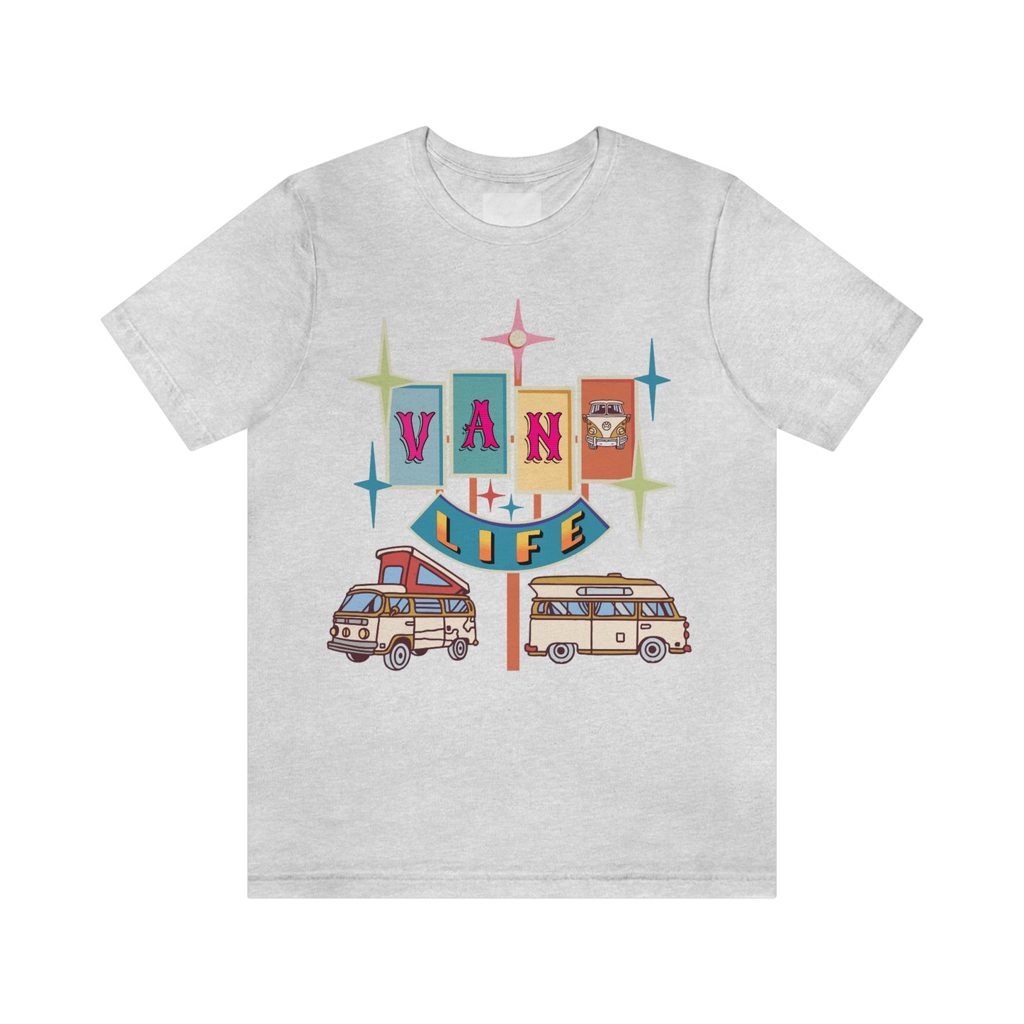 Retro Vanlife shirt, Van Life, Backroads,