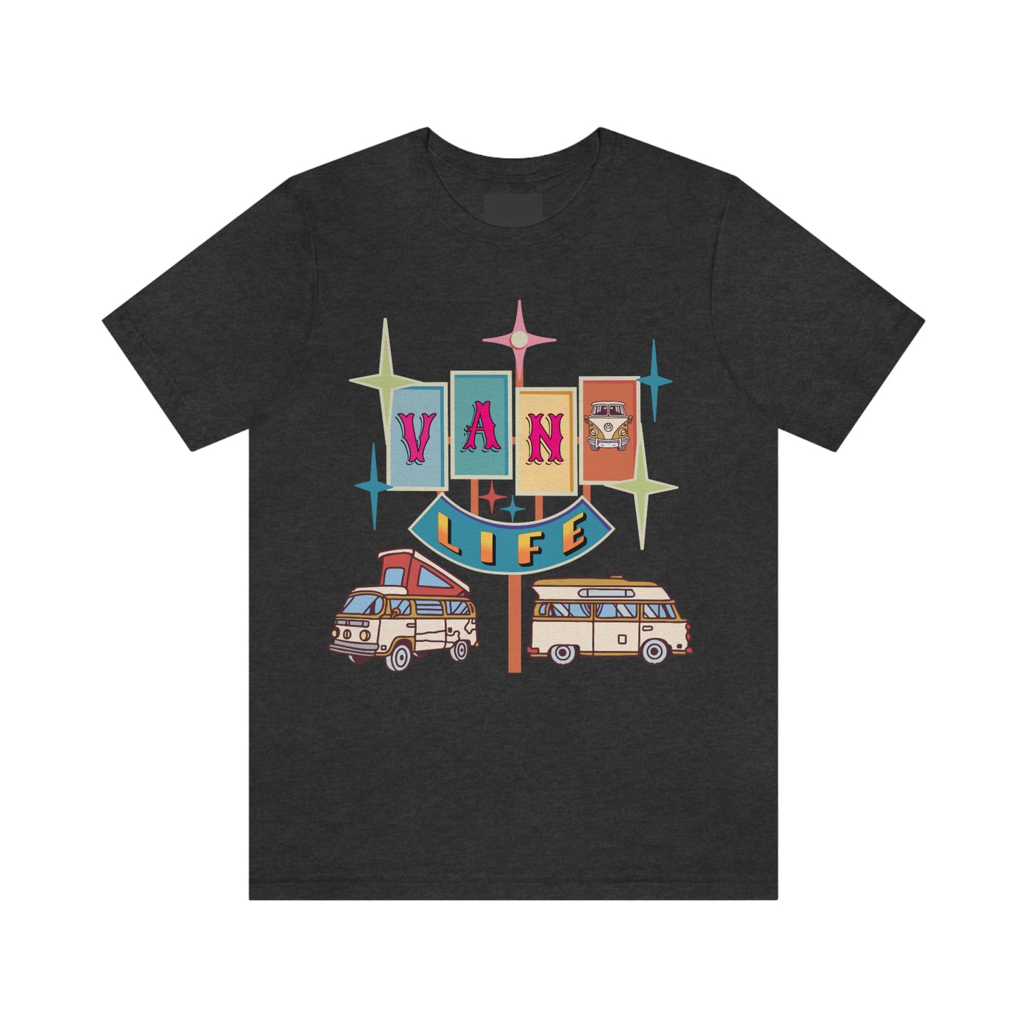 Retro Vanlife shirt, Van Life, Backroads,