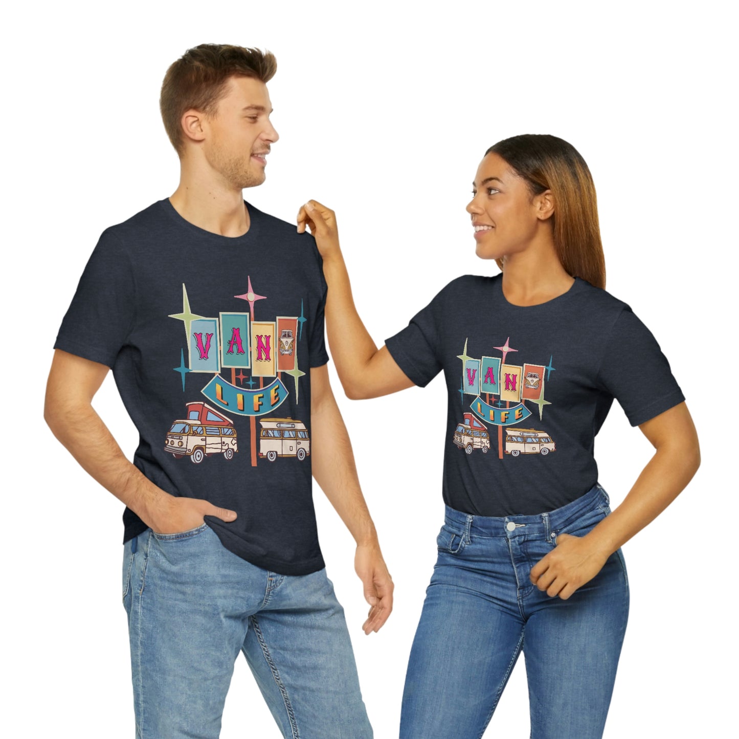 Retro Vanlife shirt, Van Life, Backroads,