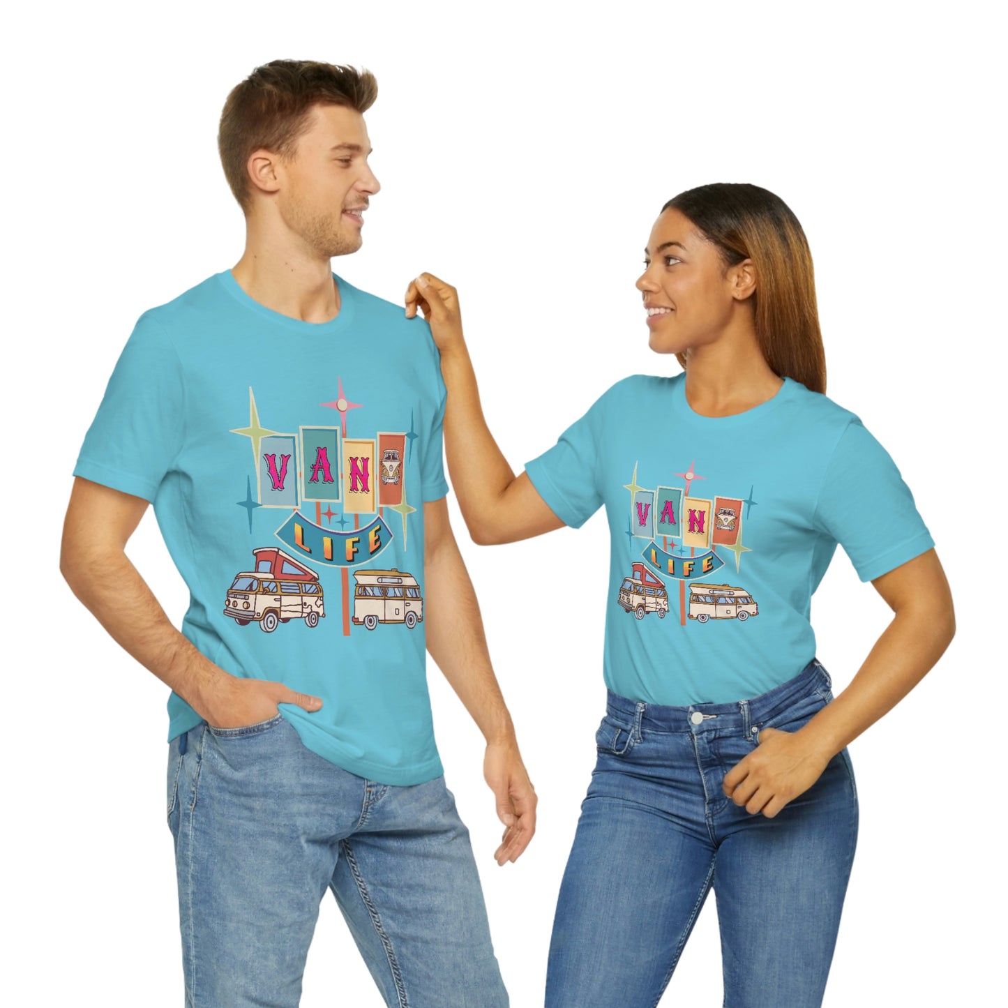 Retro Vanlife shirt, Van Life, Backroads,