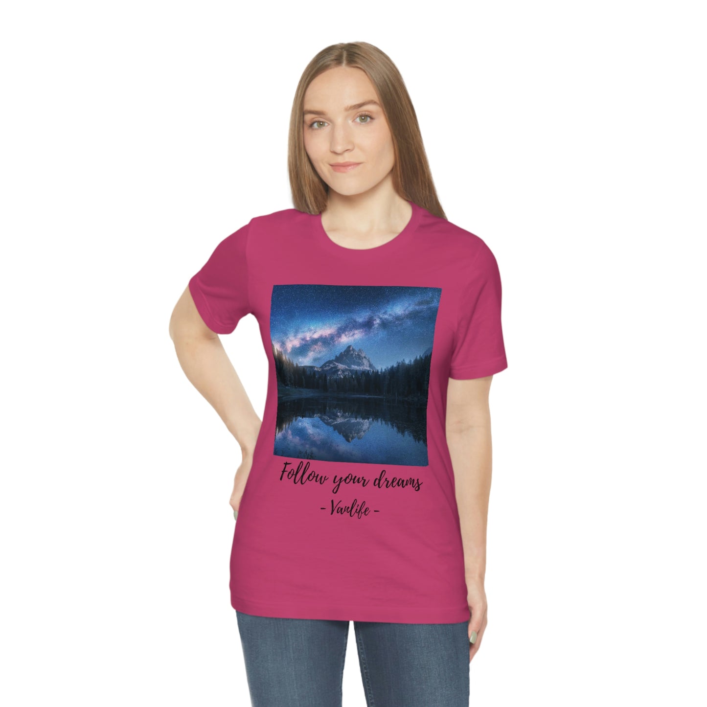 Follow Your Dreams, Vanlife, Mountains, Stars, Milkyway