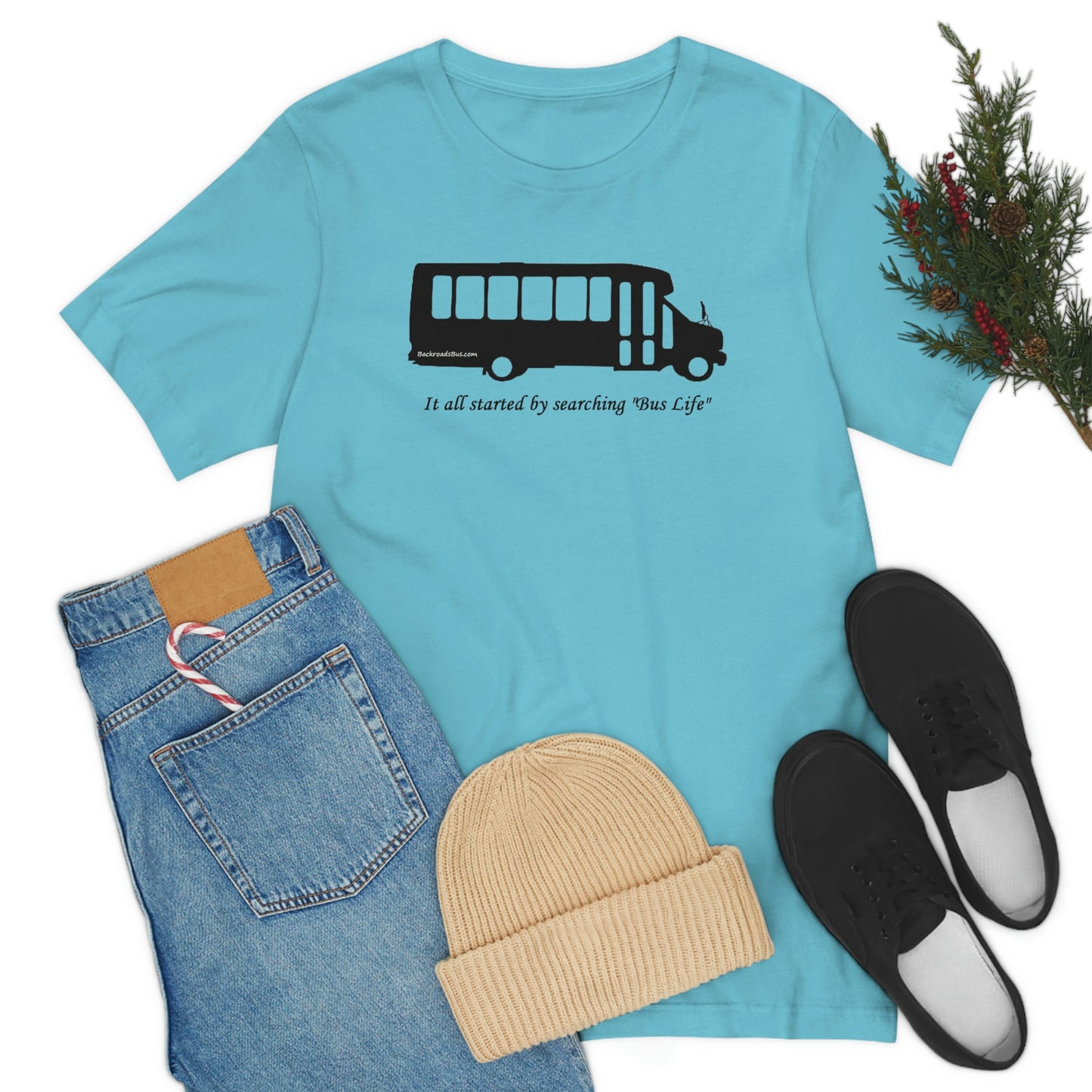 Bus Life Shirt, vanlife, backroads