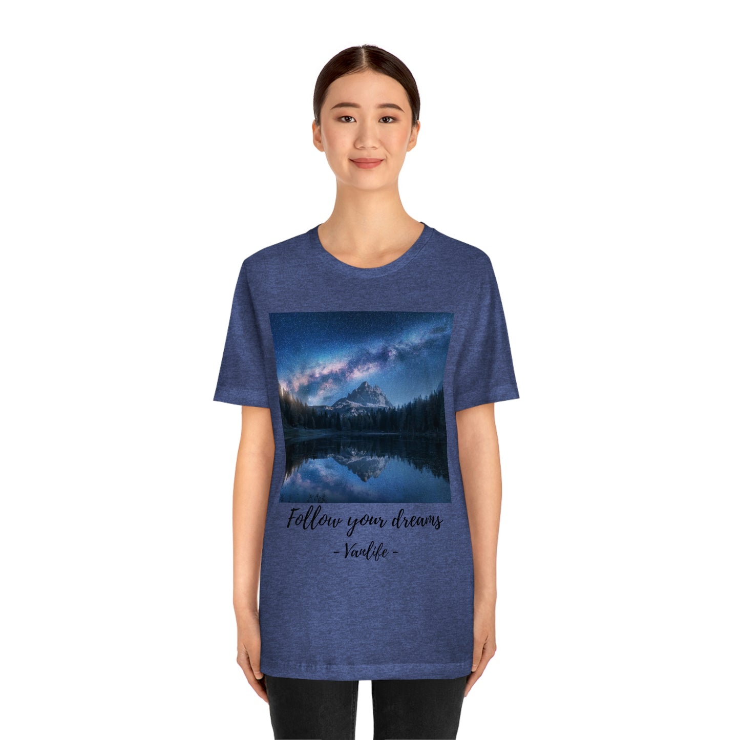 Follow Your Dreams, Vanlife, Mountains, Stars, Milkyway
